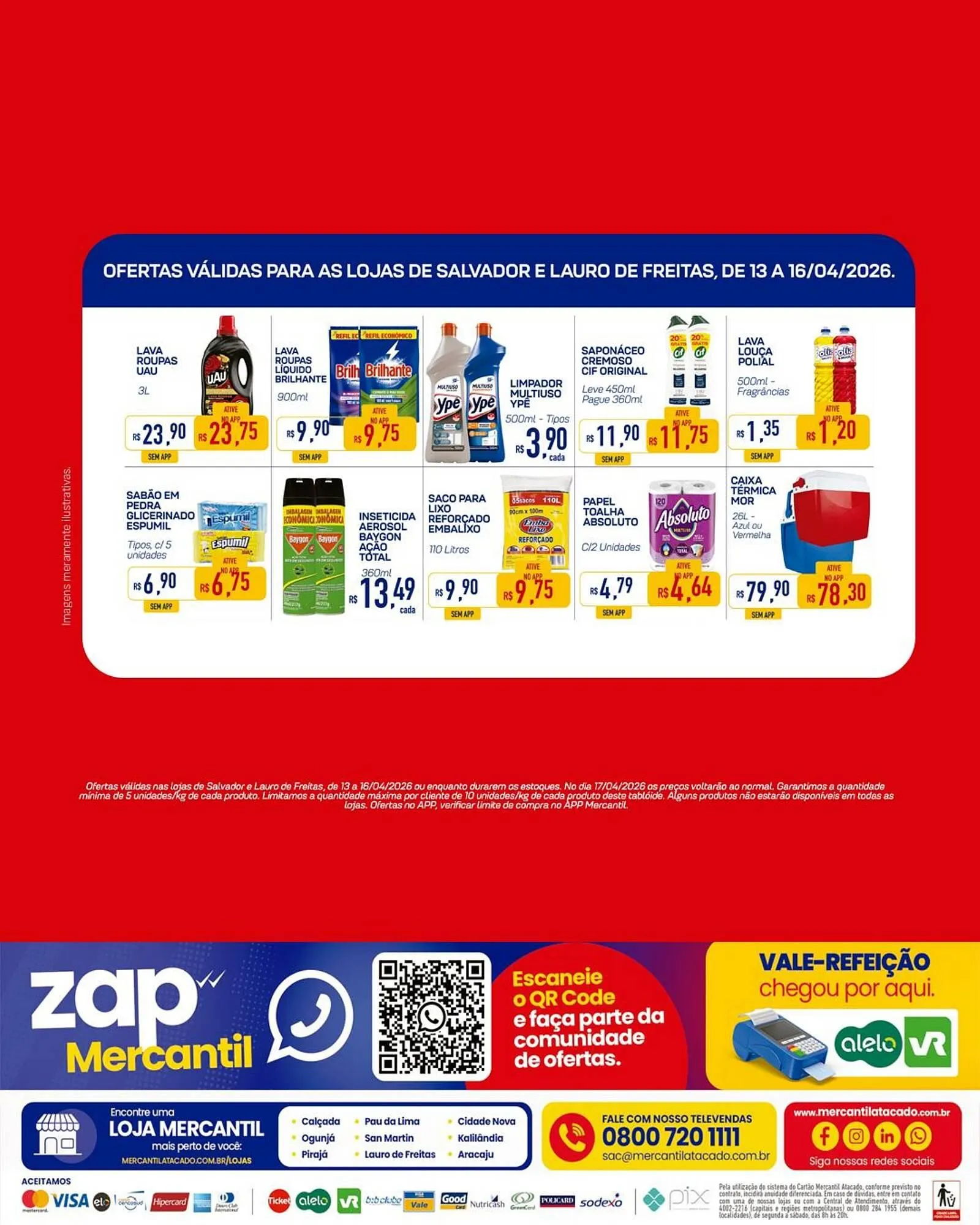 Encarte de Folheto Mercantil Rodrigues 14 de abril até 16 de abril 2026 - Pagina 3