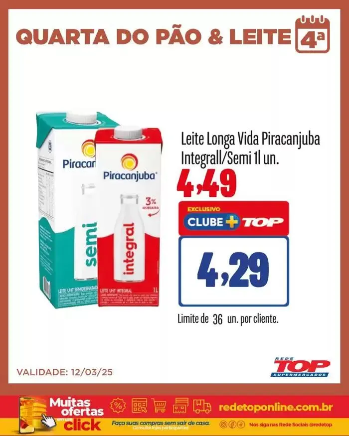 Encarte de Encarte Rede Top 13 de março até 25 de março 2025 - Pagina 6