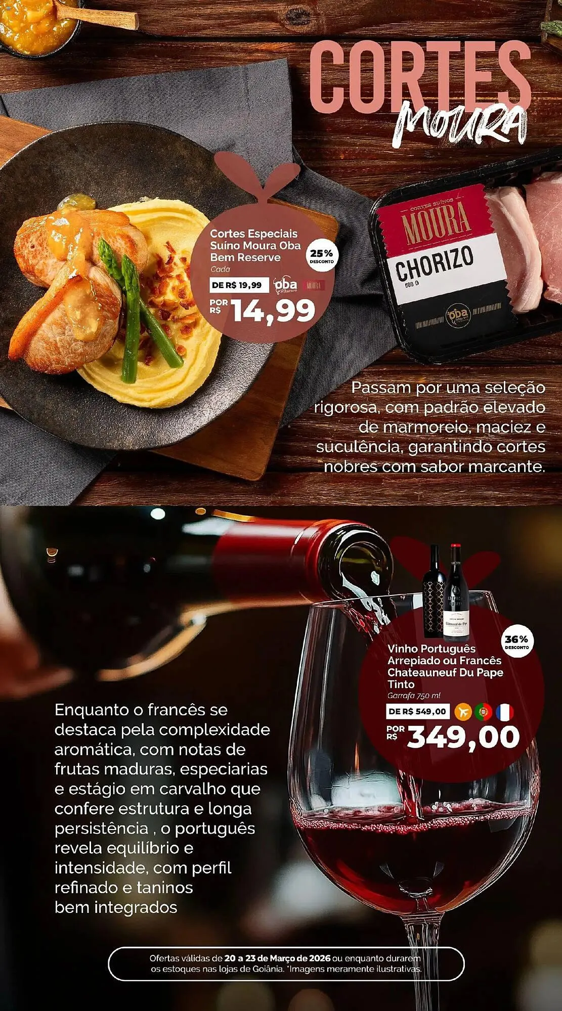 Encarte de Folheto Oba Hortifruti 20 de março até 23 de março 2026 - Pagina 2