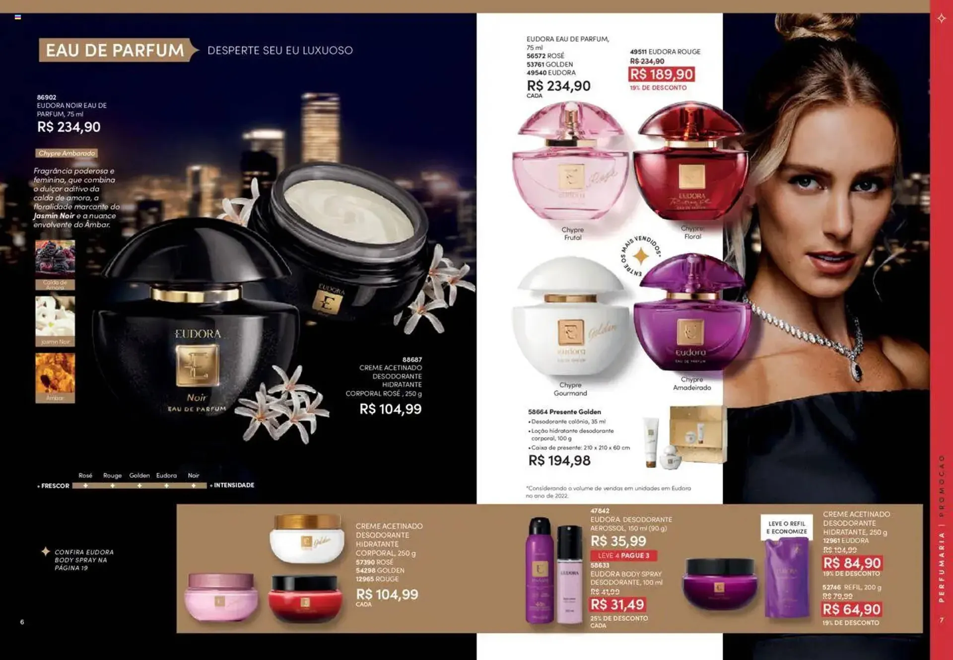 Encarte de Catálogo Eudora 6 de agosto até 27 de agosto 2025 - Pagina 4