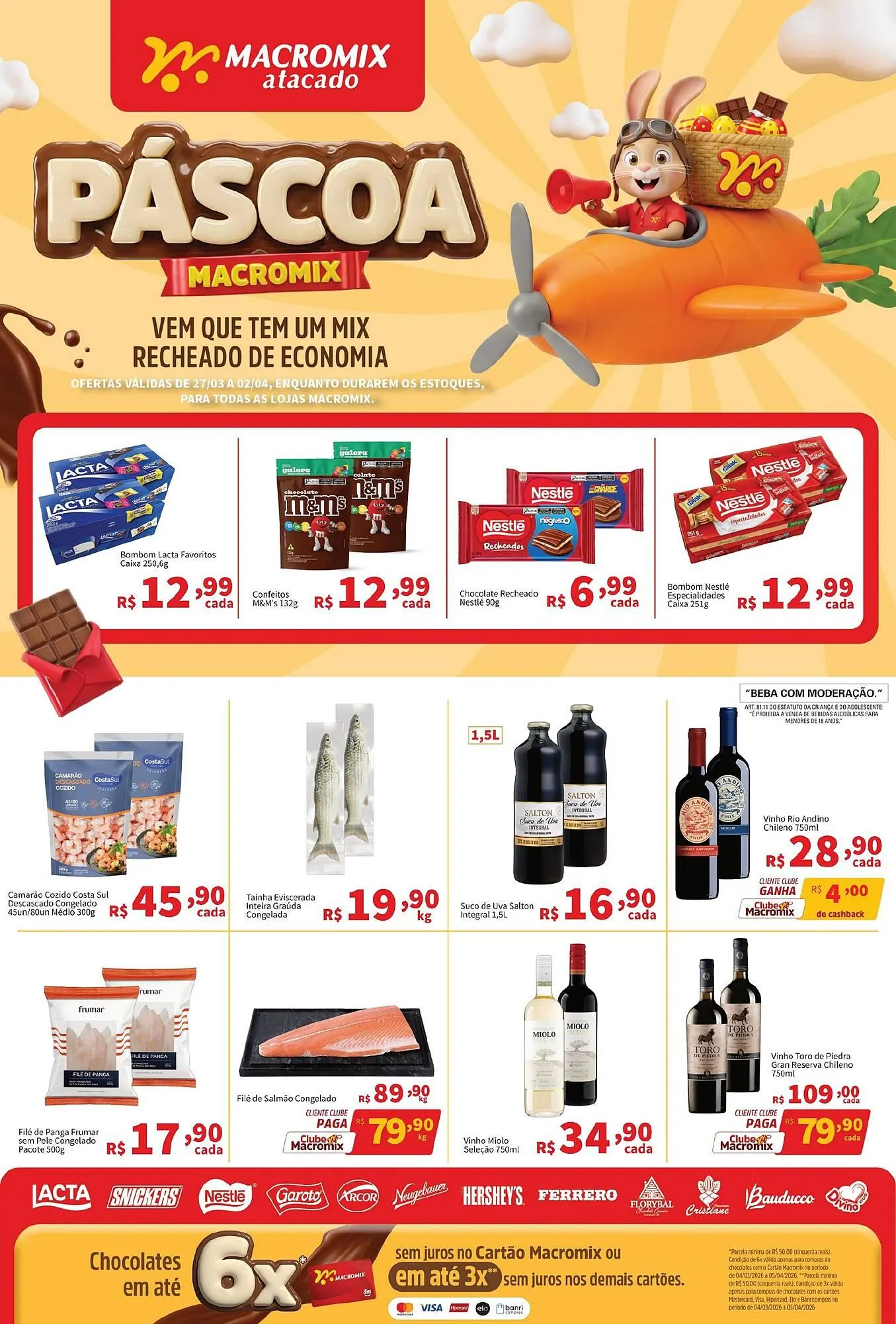 Encarte de Catálogo Macromix Atacado 27 de março até 2 de abril 2026 - Pagina 1