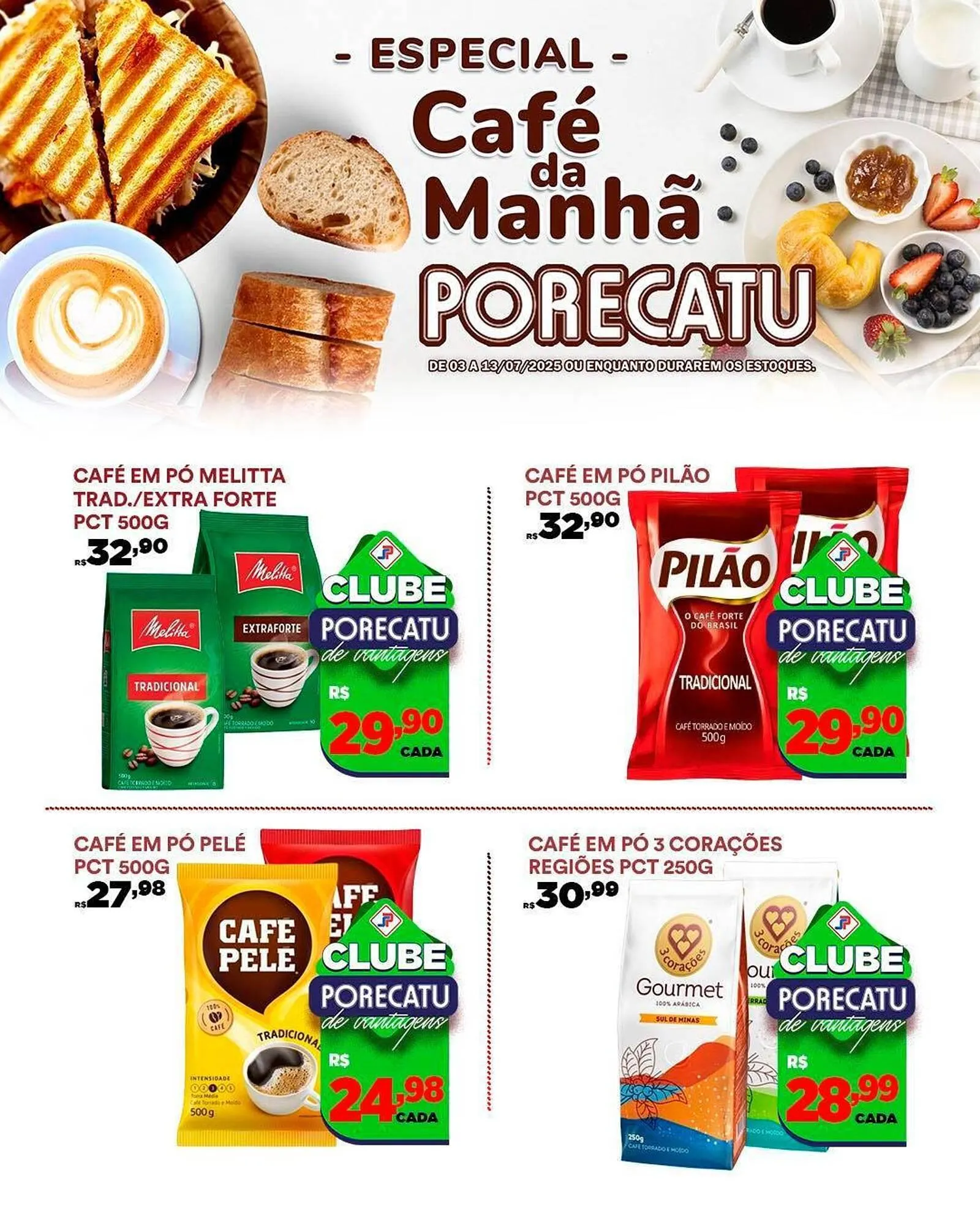 Encarte de Catálogo Supermercado Porecatu 5 de julho até 13 de julho 2025 - Pagina 3