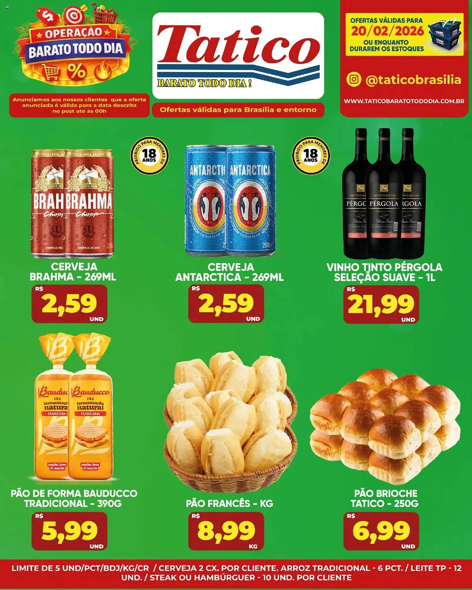 Encarte de Tabloide Tatico 20 de fevereiro até 20 de fevereiro 2026 - Pagina 8