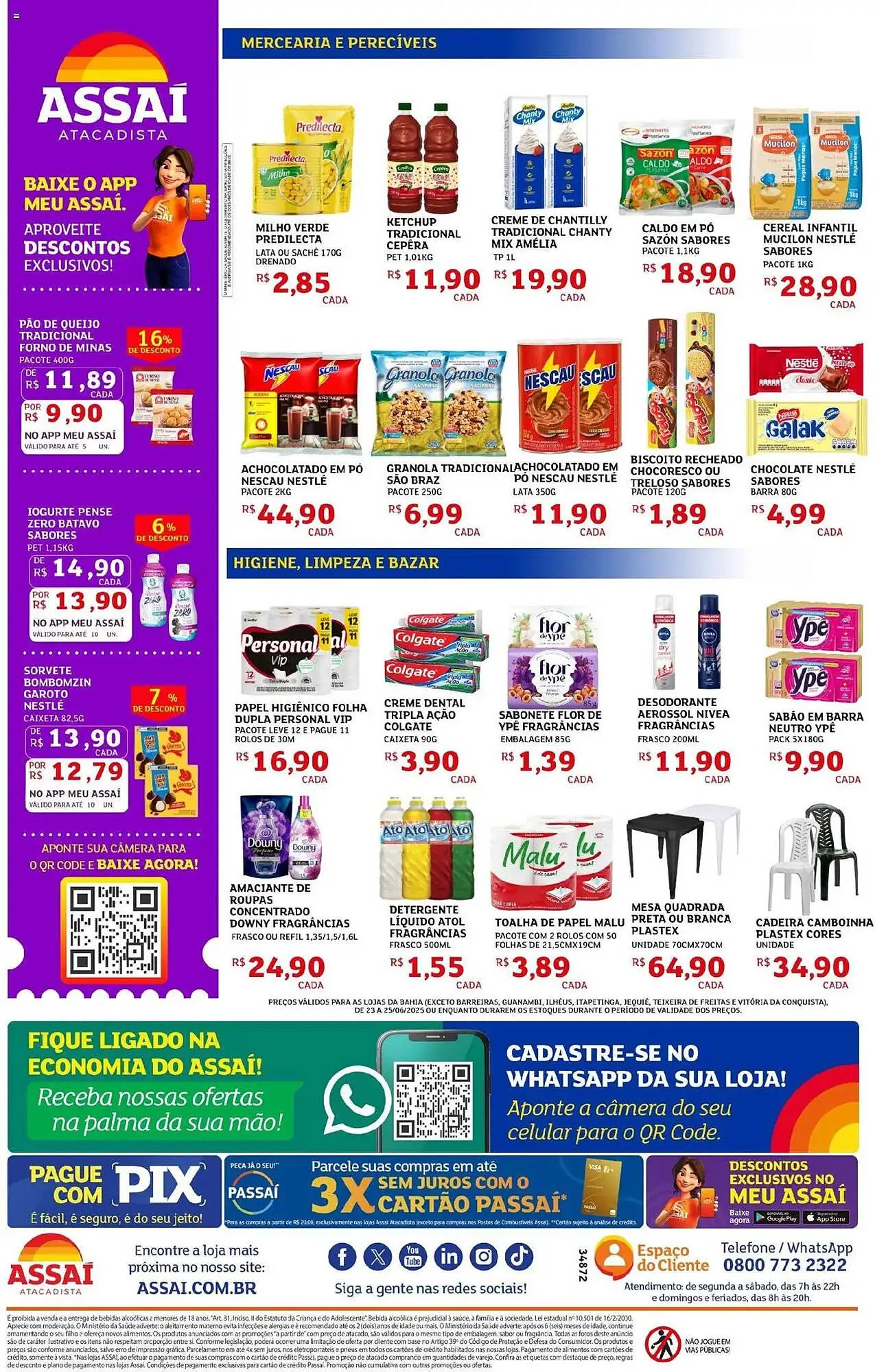 Encarte de Catálogo Assaí Atacadista 23 de junho até 25 de junho 2025 - Pagina 2