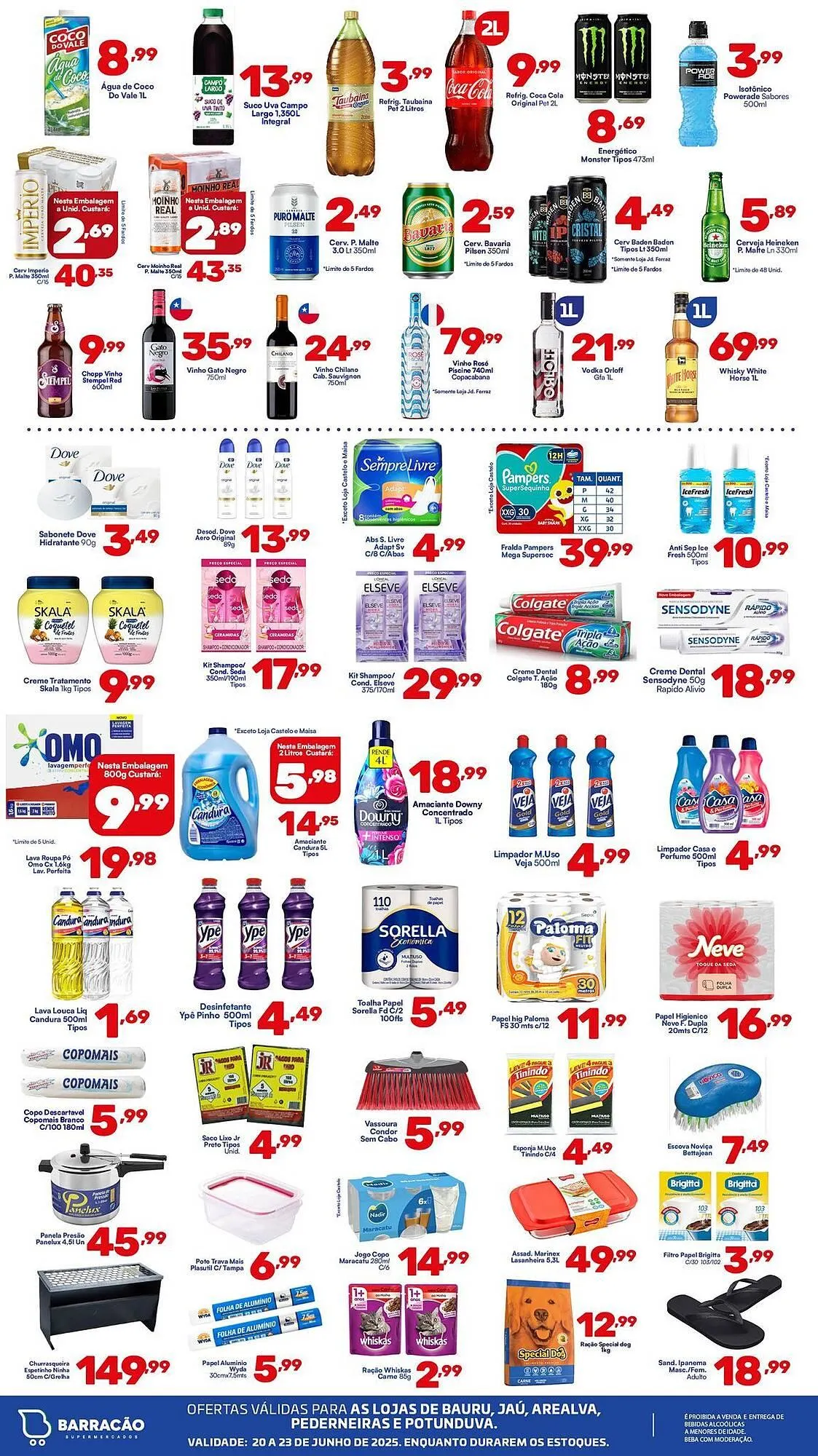 Encarte de Catálogo Barracão Supermercado 20 de junho até 23 de junho 2025 - Pagina 4