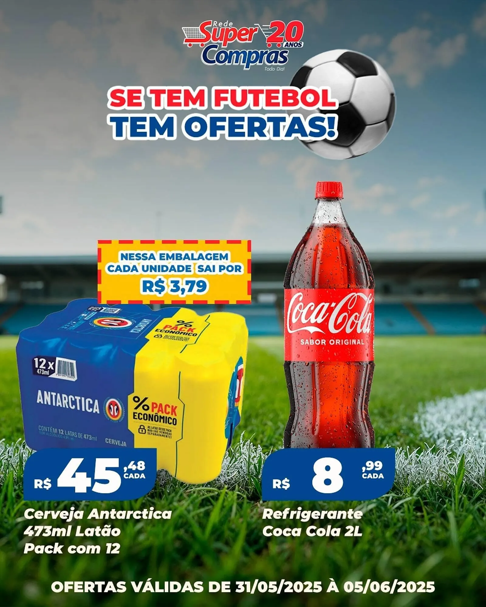 Encarte de Catálogo Rede Super Compras 2 de junho até 5 de junho 2025 - Pagina 1