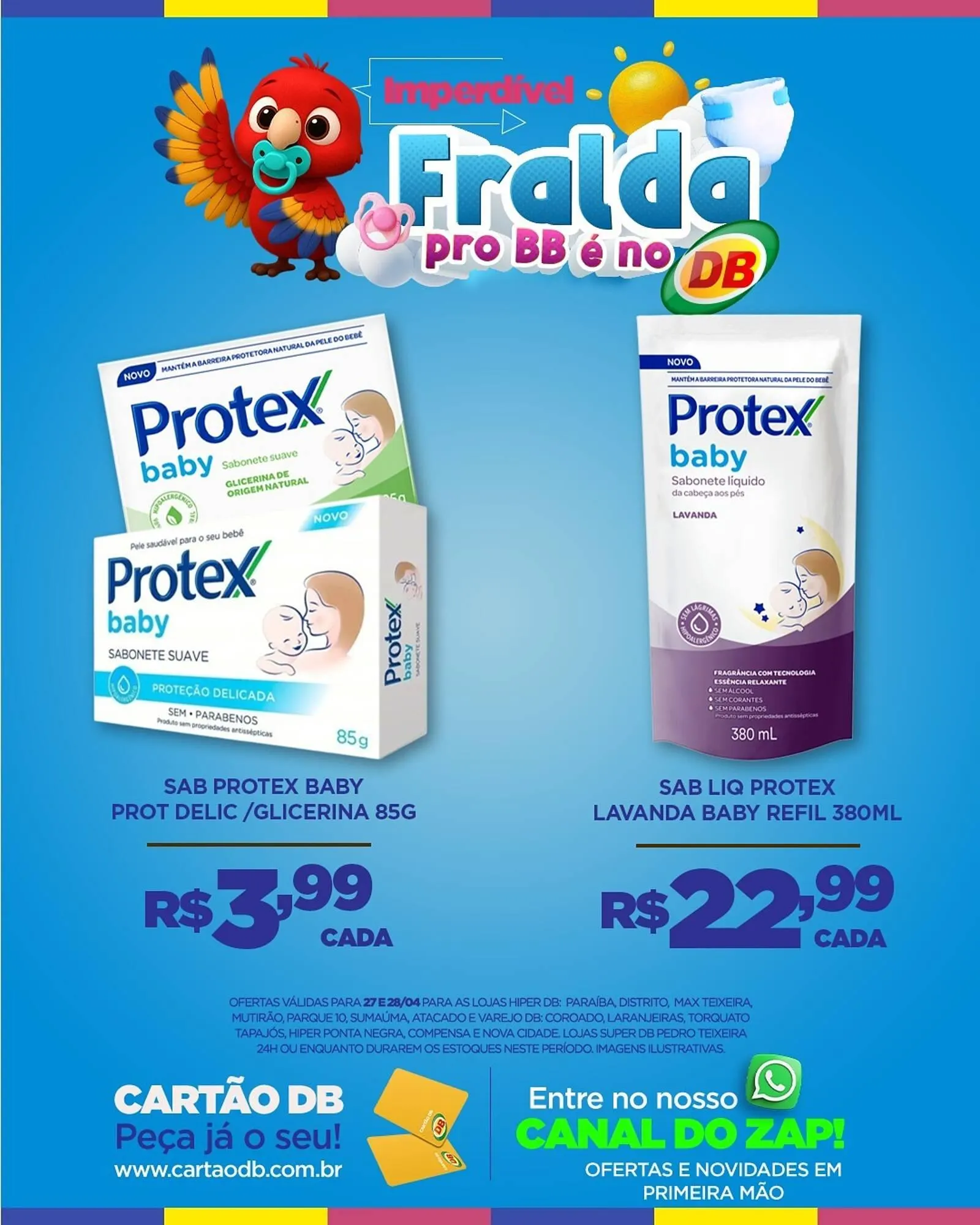 Encarte de Catálogo DB Supermercados 27 de abril até 28 de abril 2026 - Pagina 2