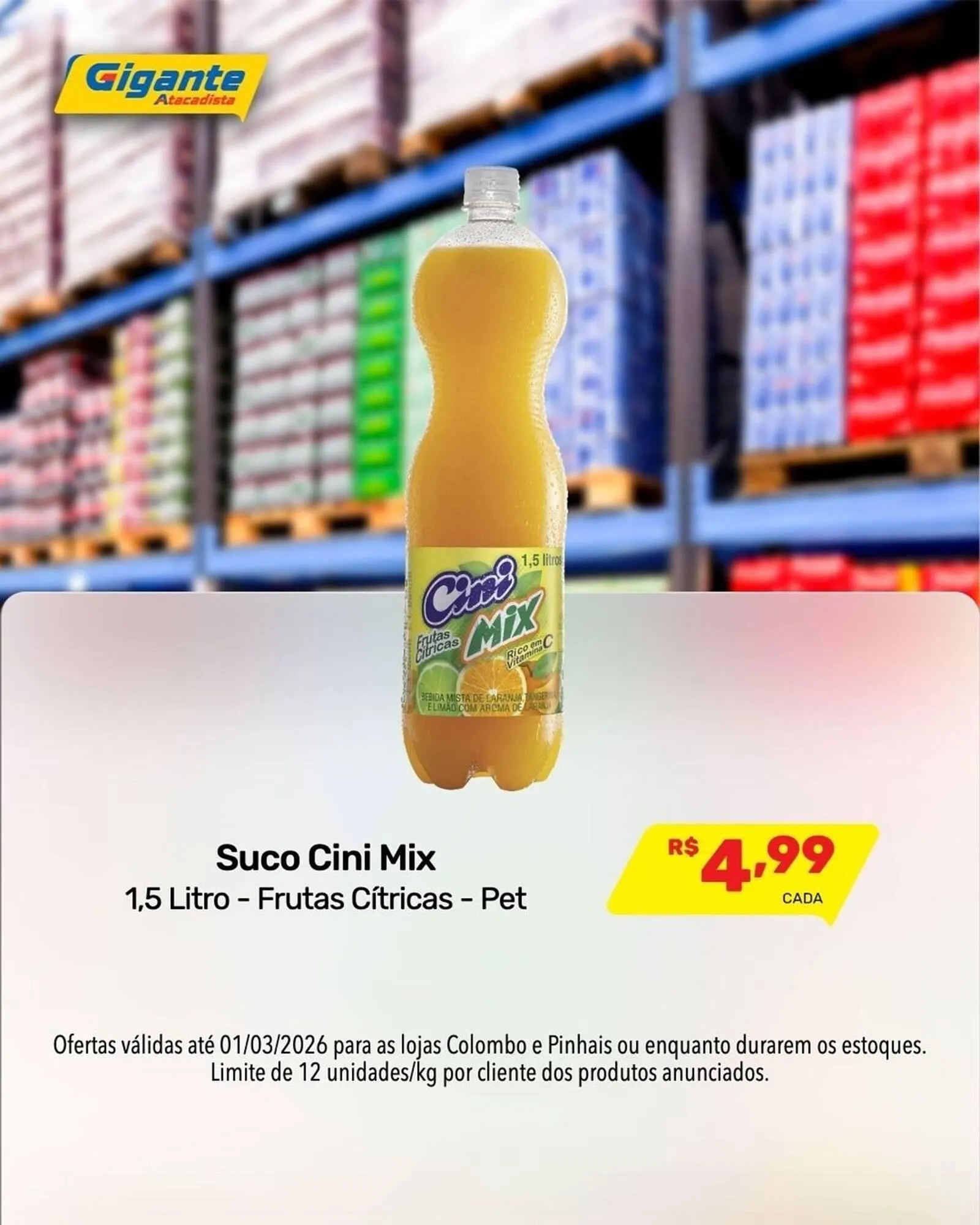 Encarte de Encarte Gigante Atacadista 25 de fevereiro até 1 de março 2026 - Pagina 3