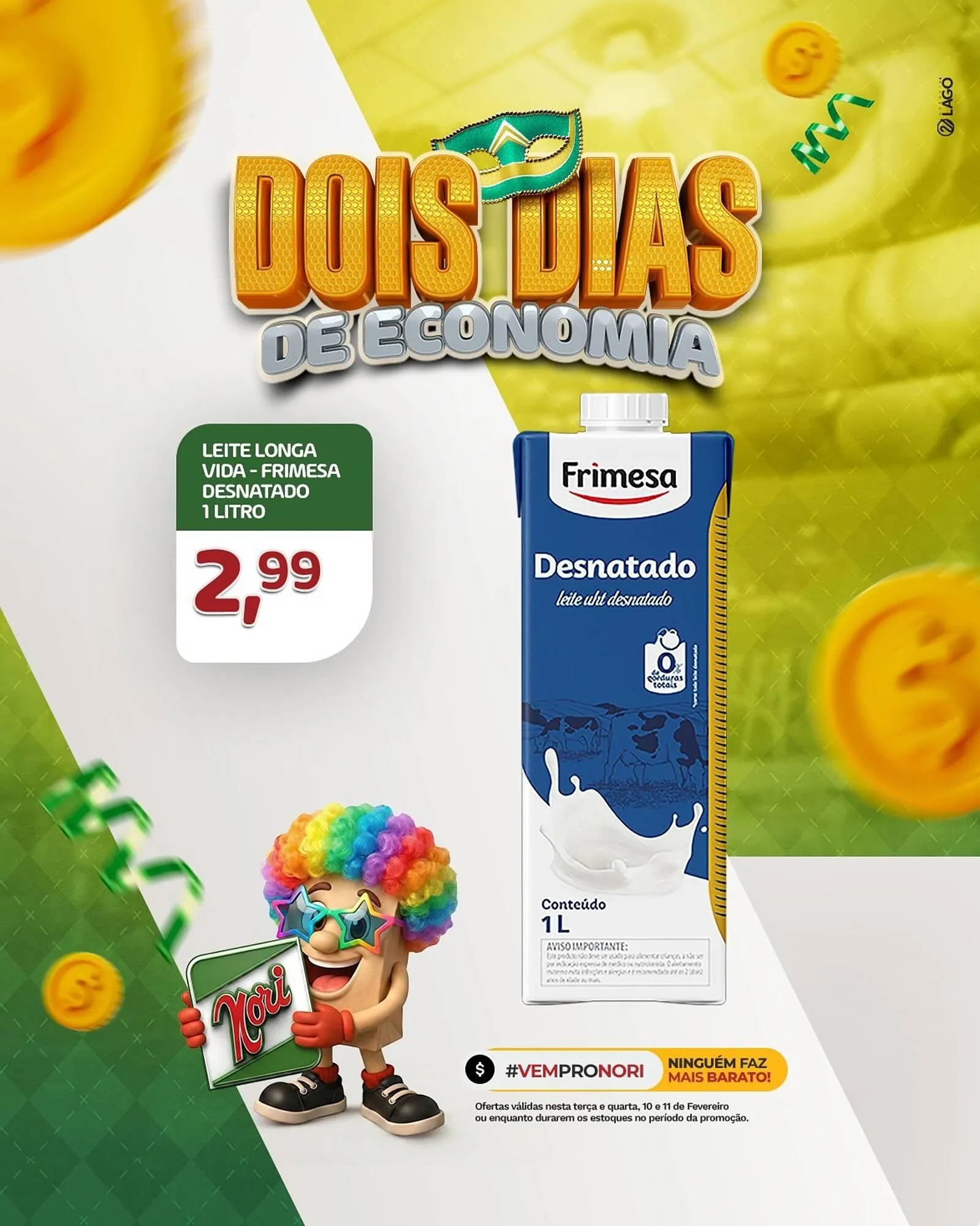 Encarte de Catálogo Supermercados Nori 10 de fevereiro até 11 de fevereiro 2026 - Pagina 5