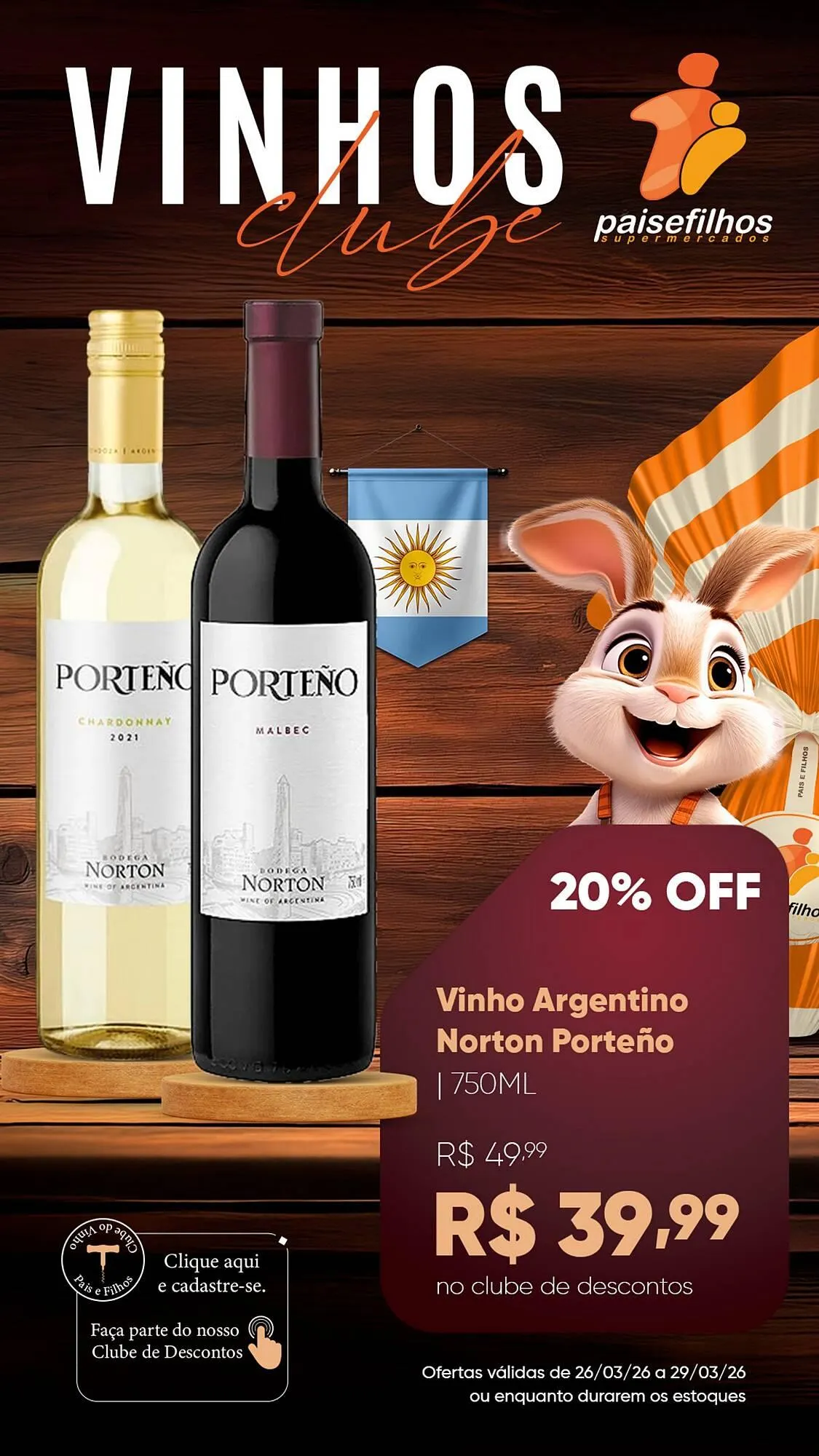 Encarte de Catálogo Pais e Filhos Supermercados 26 de março até 29 de março 2026 - Pagina 2