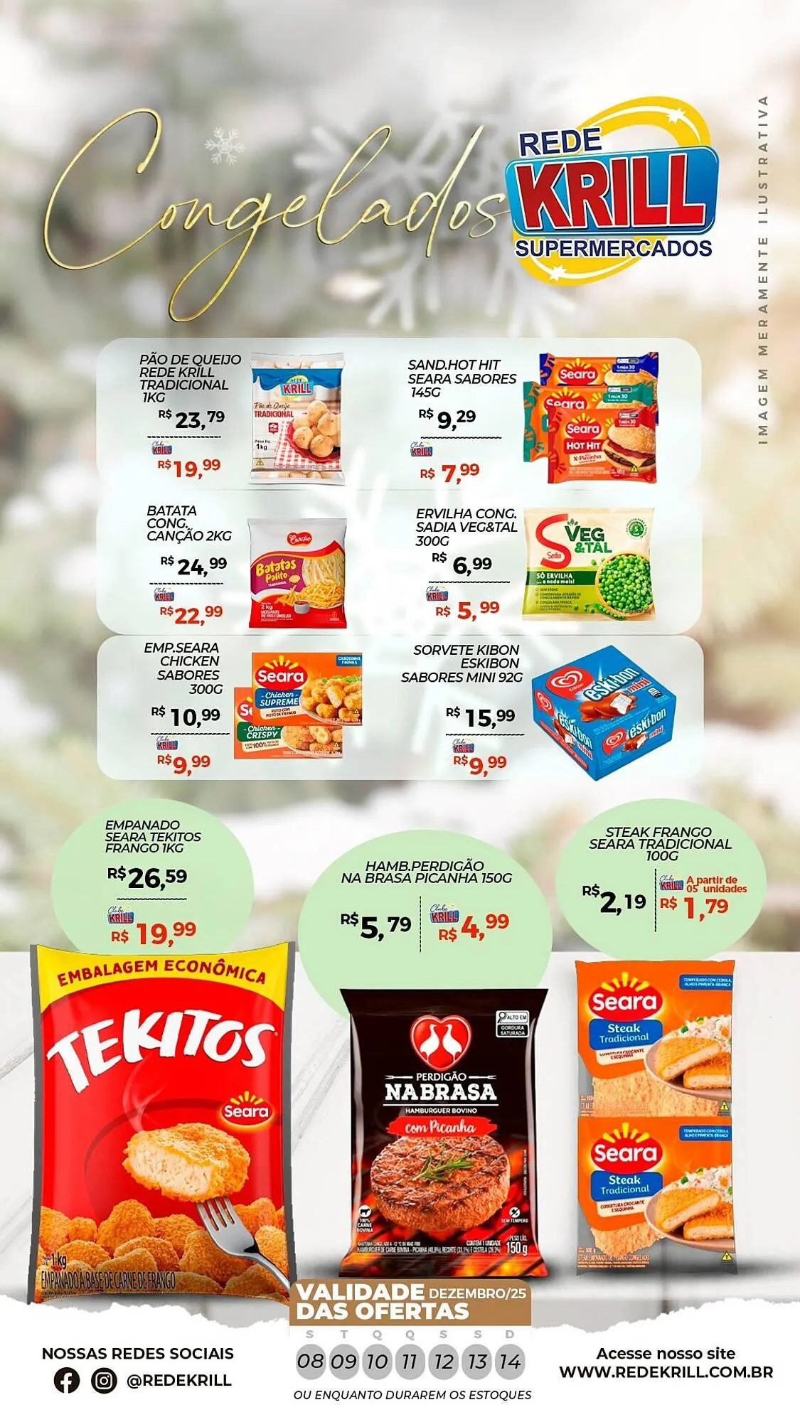 Encarte de Folheto Rede Krill 8 de dezembro até 14 de dezembro 2025 - Pagina 4