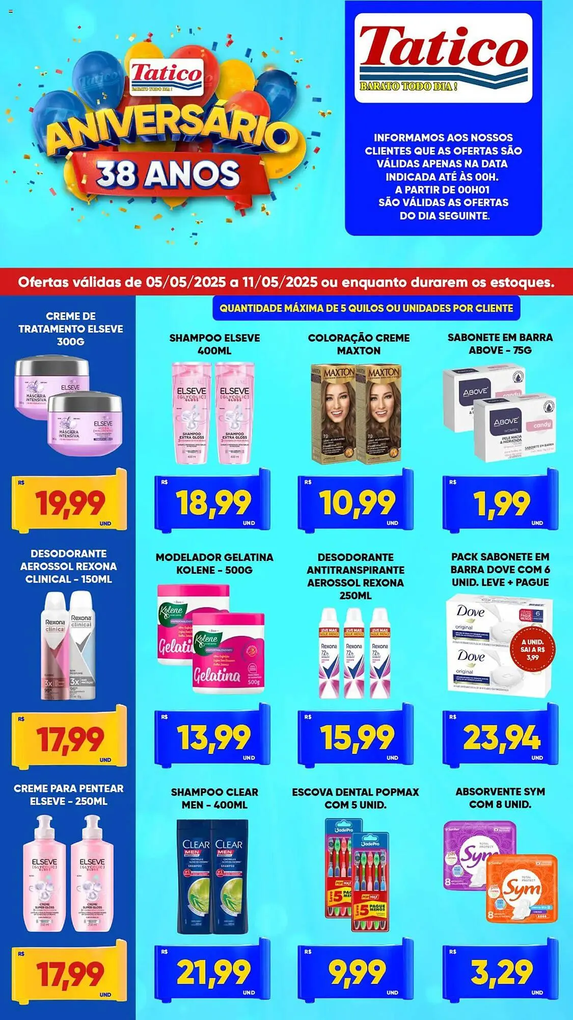 Encarte de Catálogo Tatico 5 de maio até 13 de maio 2025 - Pagina 7