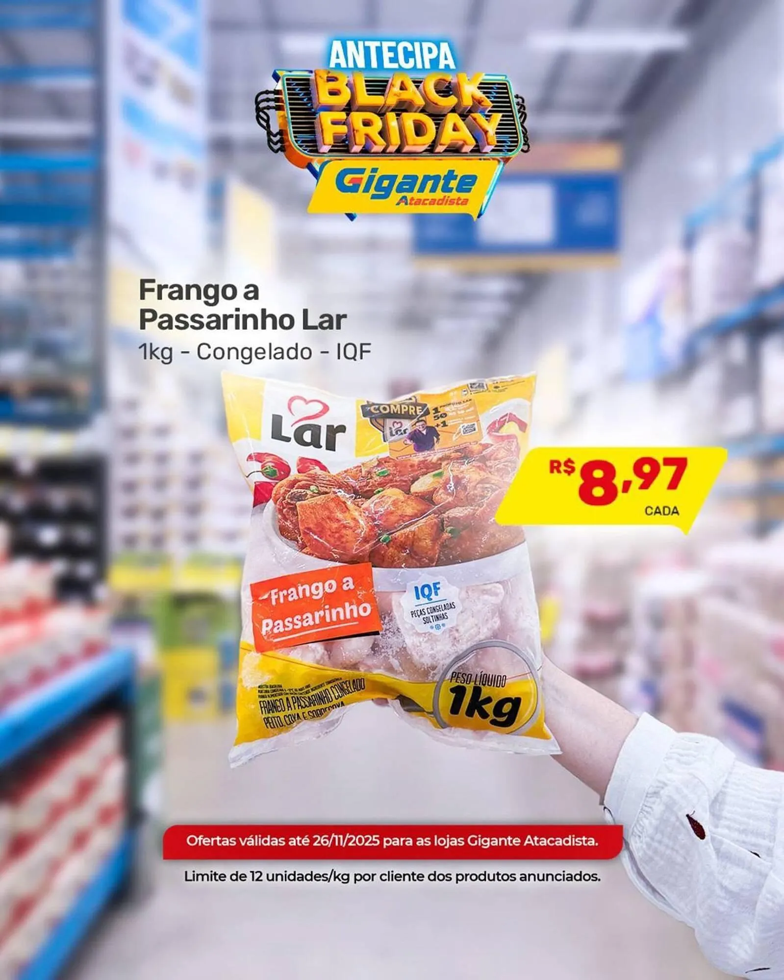 Encarte de Encarte Gigante Atacadista 21 de novembro até 26 de novembro 2025 - Pagina 1