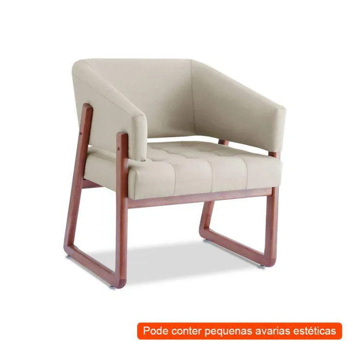 [OUTLET] Poltrona Air Areia