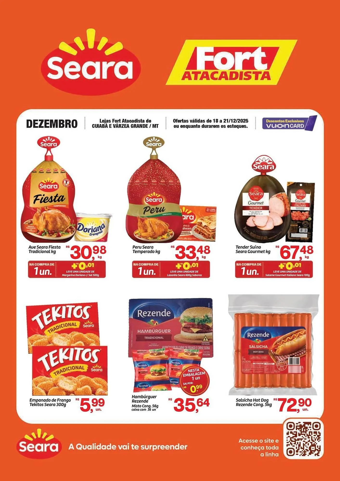 Encarte de Tabloide Fort Atacadista 18 de dezembro até 21 de dezembro 2025 - Pagina 1