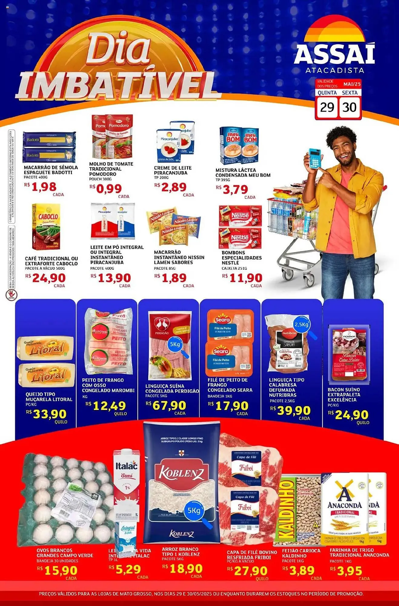 Encarte de Catálogo Assaí Atacadista 29 de maio até 31 de maio 2025 - Pagina 1