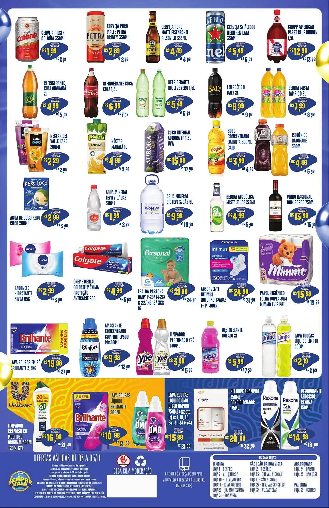 Encarte de Catálogo Sempre Vale Supermercados 3 de novembro até 5 de novembro 2025 - Pagina 4