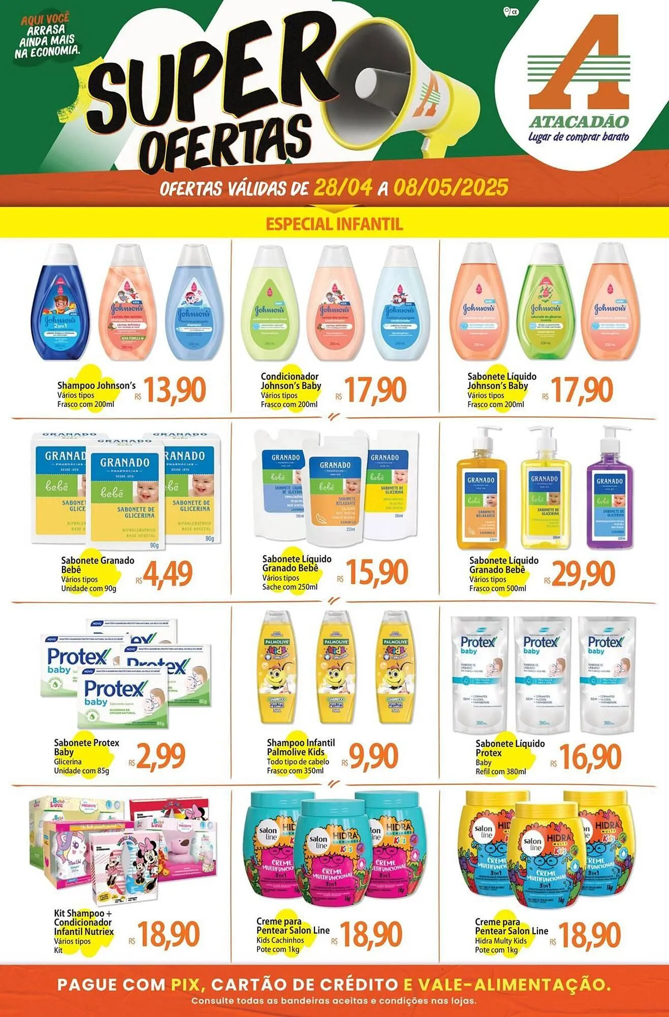 Encarte de Catálogo Atacadão 28 de abril até 8 de maio 2025 - Pagina 1