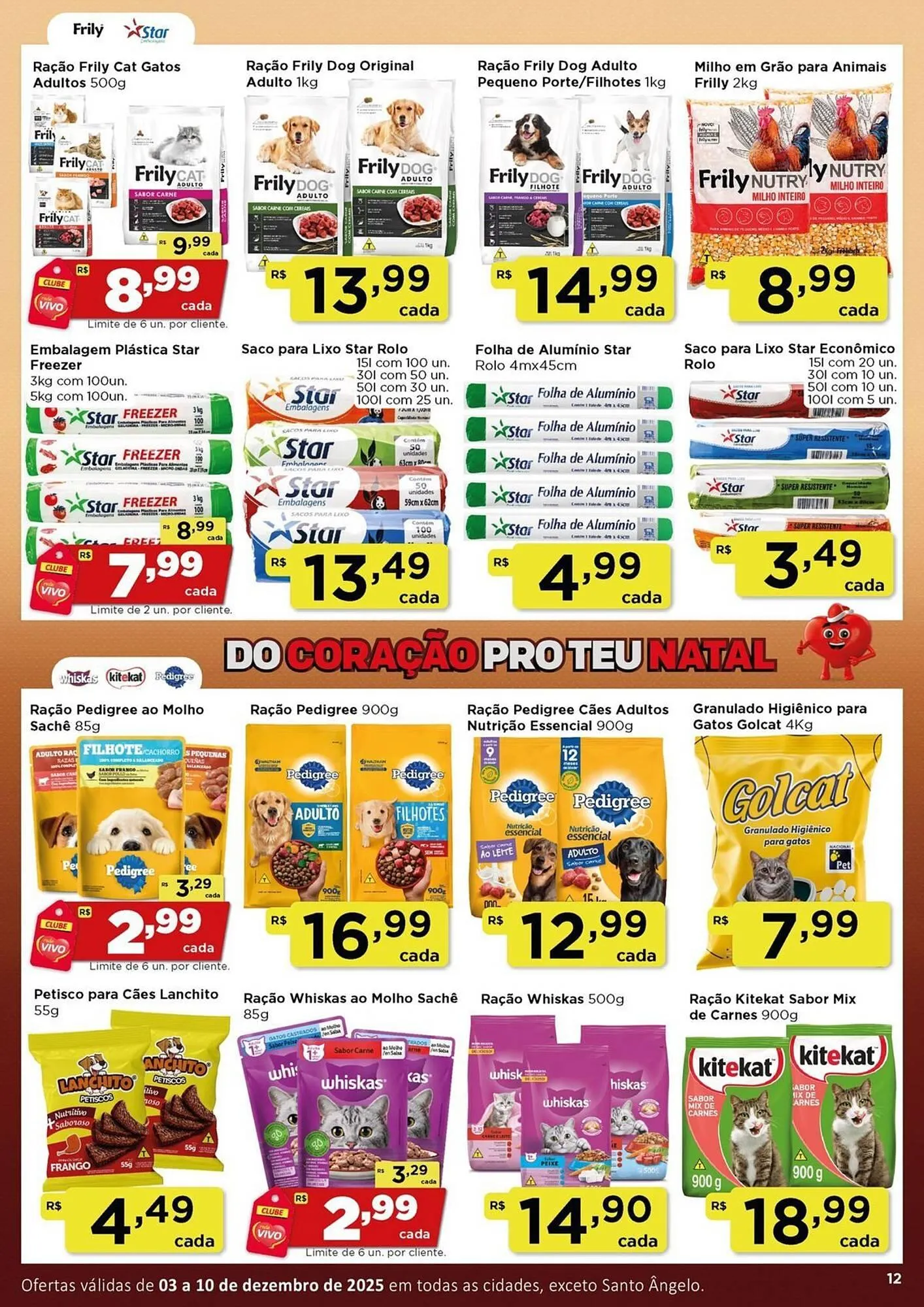 Encarte de Encarte Rede Vivo 3 de dezembro até 10 de dezembro 2025 - Pagina 1