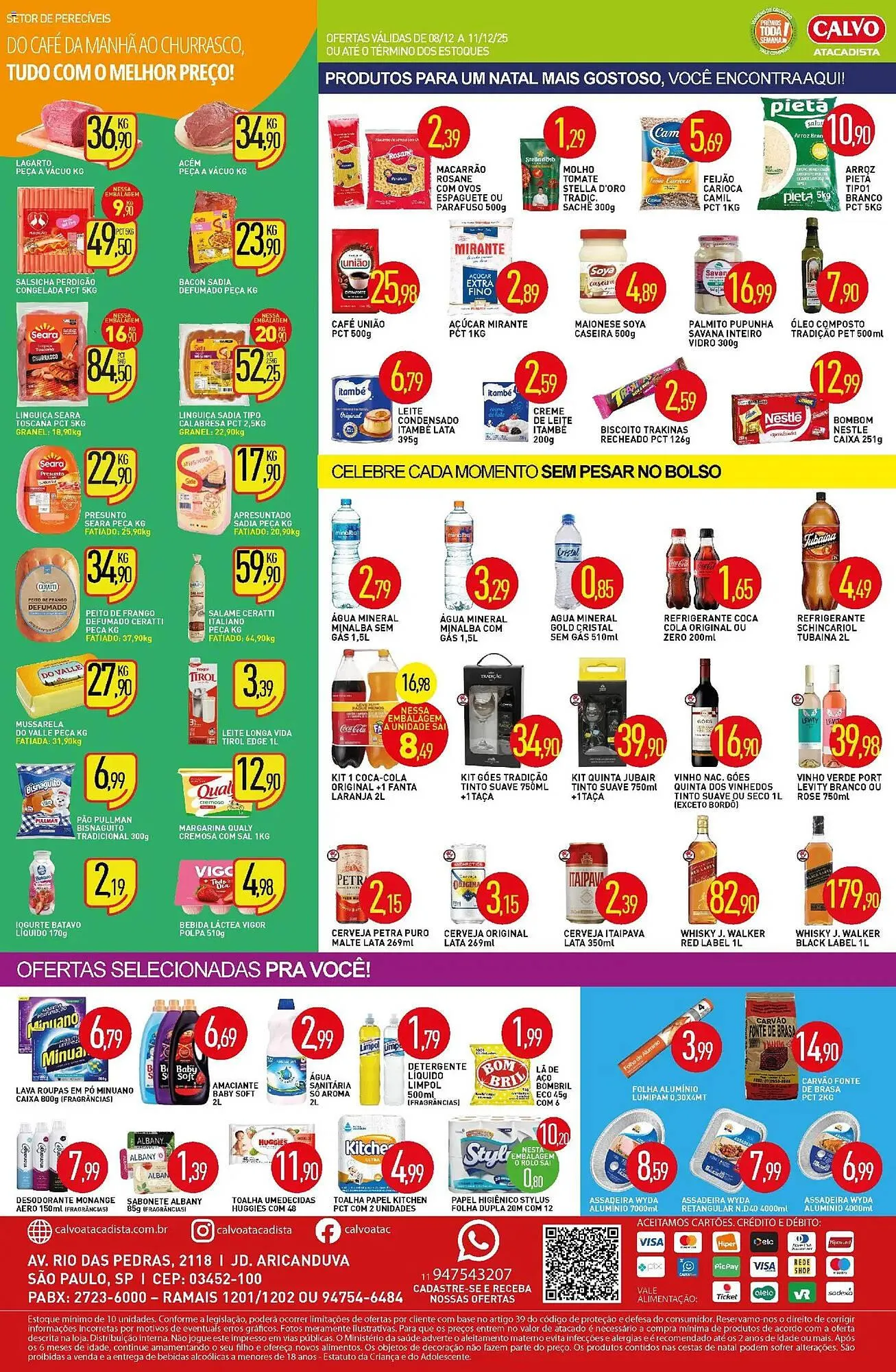 Encarte de Folheto Calvo Atacadista 8 de dezembro até 12 de dezembro 2025 - Pagina 2