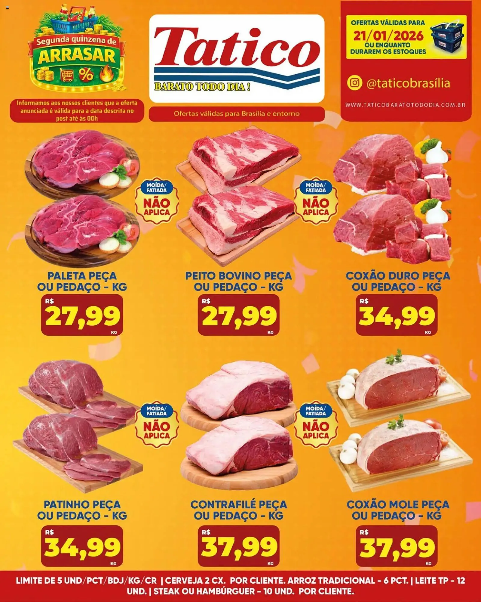 Encarte de Tabloide Tatico 21 de janeiro até 21 de janeiro 2026 - Pagina 8