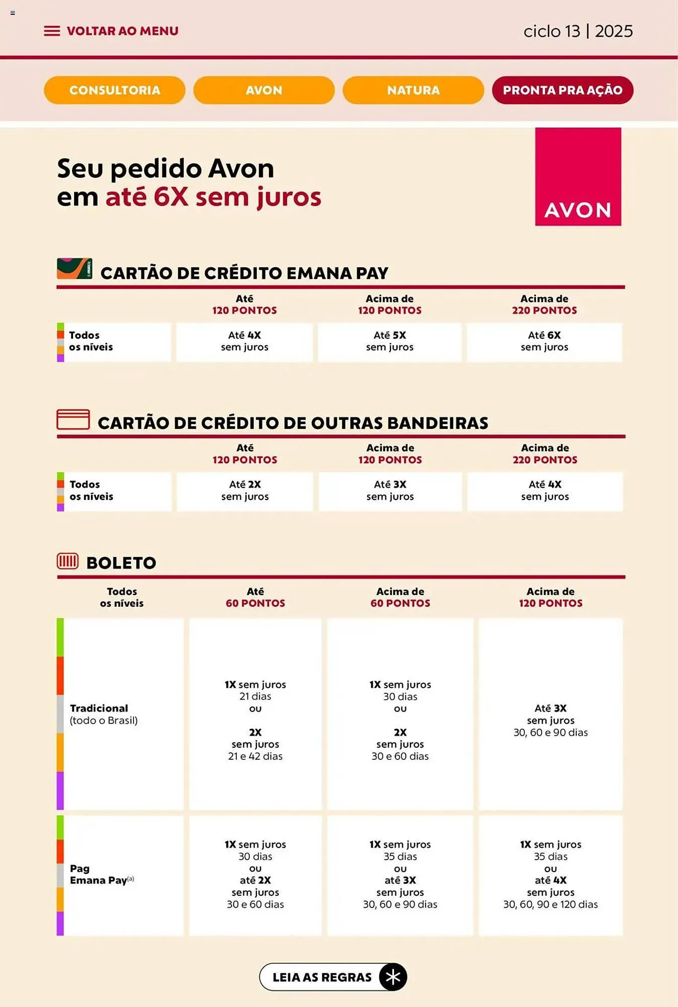 Encarte de Catálogo Avon 27 de julho até 18 de agosto 2025 - Pagina 48