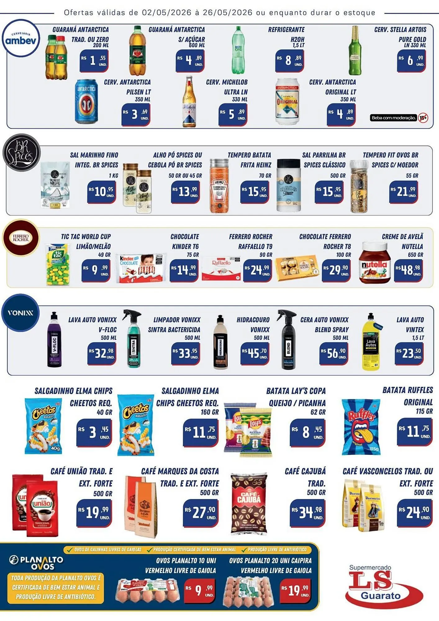 Encarte de Catálogo Supermercado LS Guarato 11 de maio até 26 de maio 2026 - Pagina 3