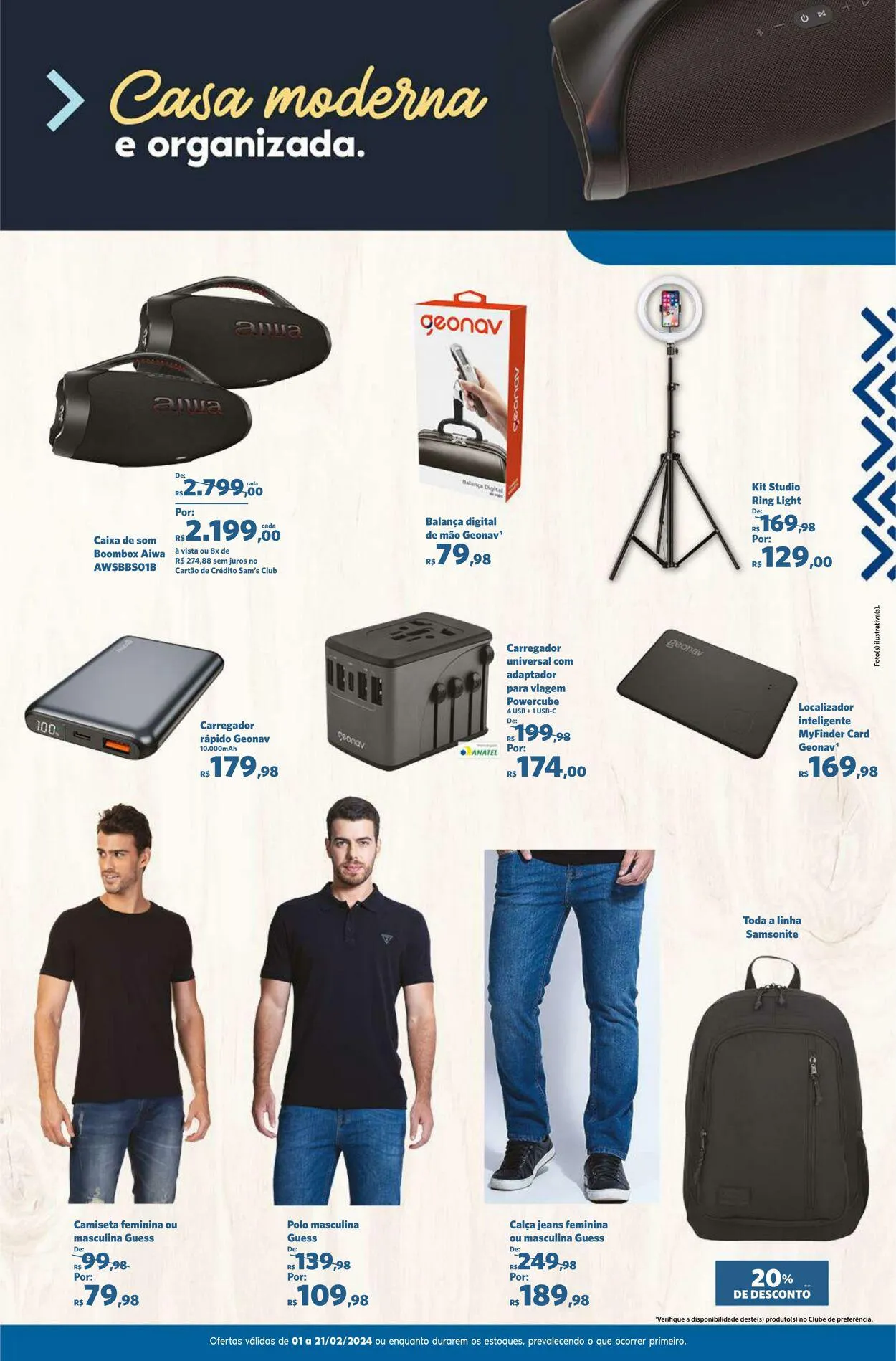 Encarte de Sam's Club 1 de fevereiro até 21 de fevereiro 2024 - Pagina 21