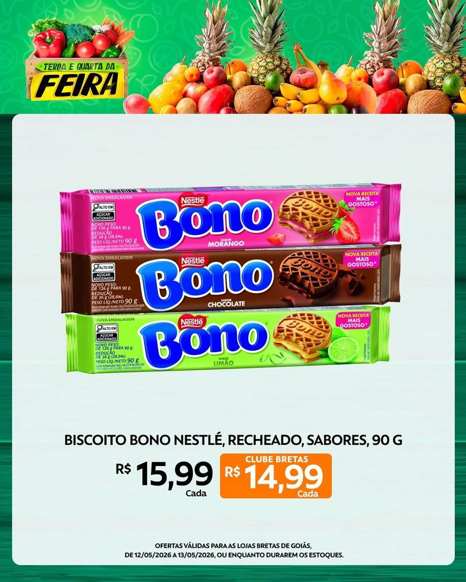 Encarte de Catálogo Supermercados Bretas 12 de maio até 13 de maio 2026 - Pagina 2