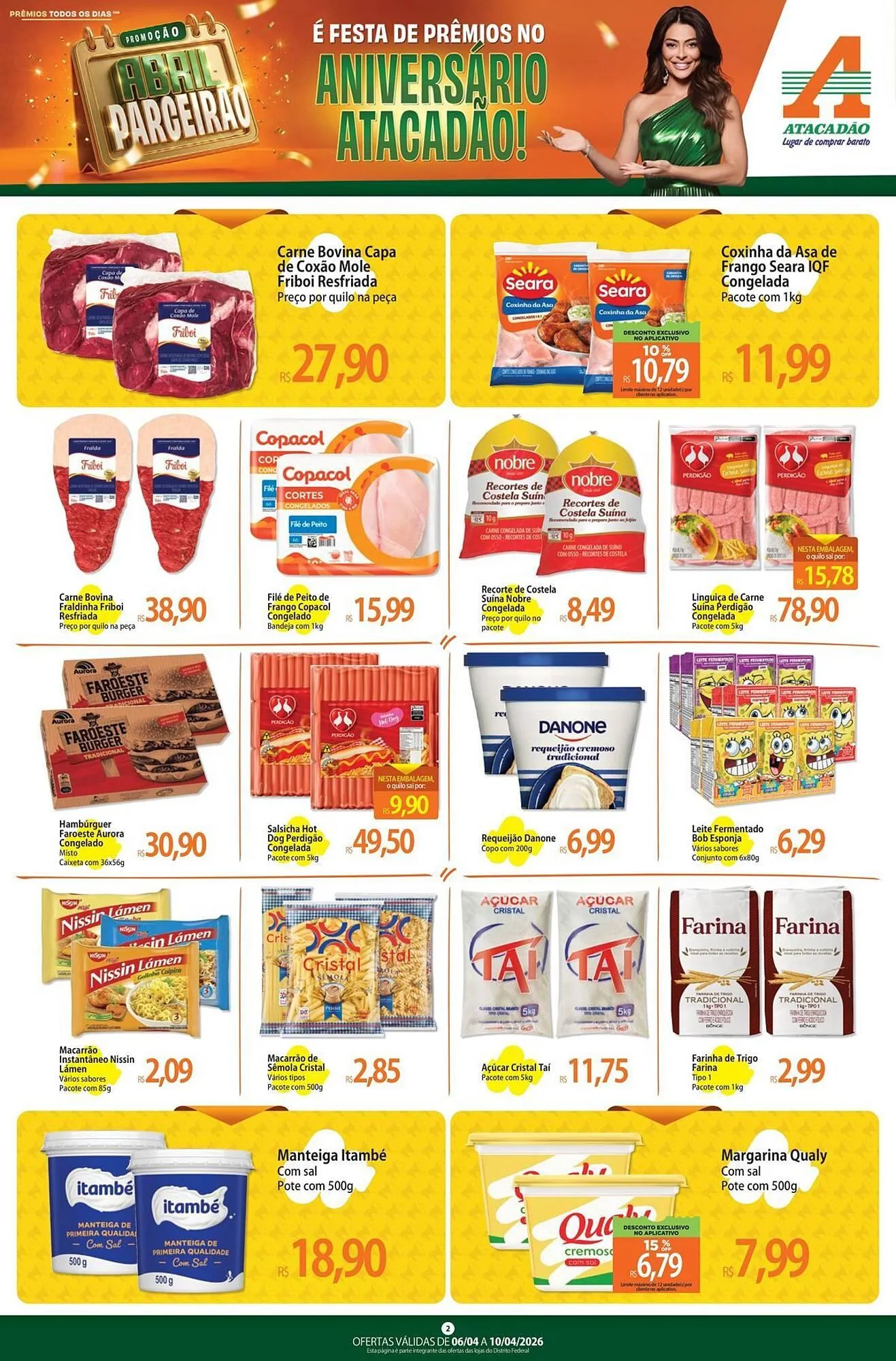 Encarte de Folheto Atacadão 6 de abril até 10 de abril 2026 - Pagina 2