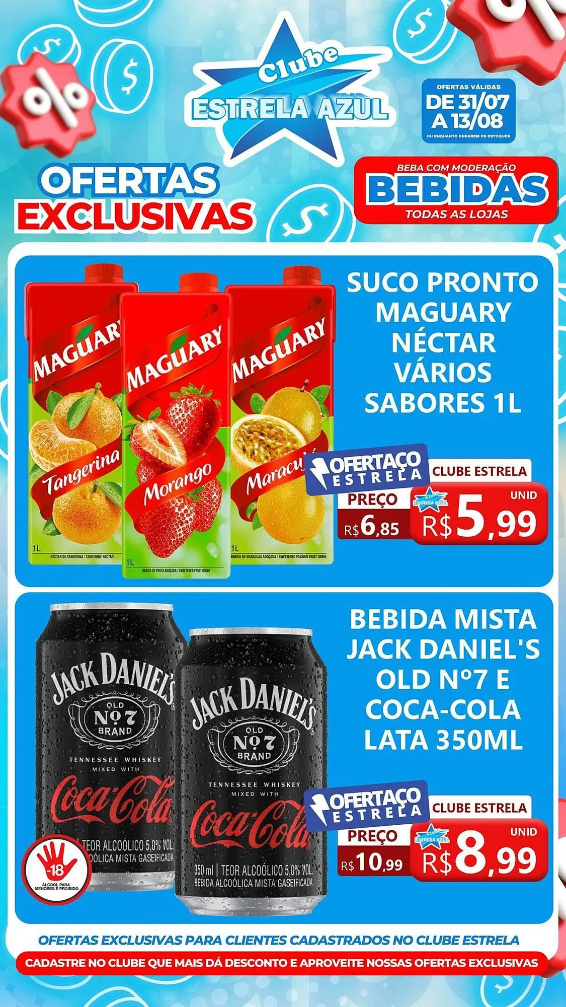 Encarte de Catálogo Supermercado Estrela Azul 31 de julho até 13 de agosto 2025 - Pagina 8