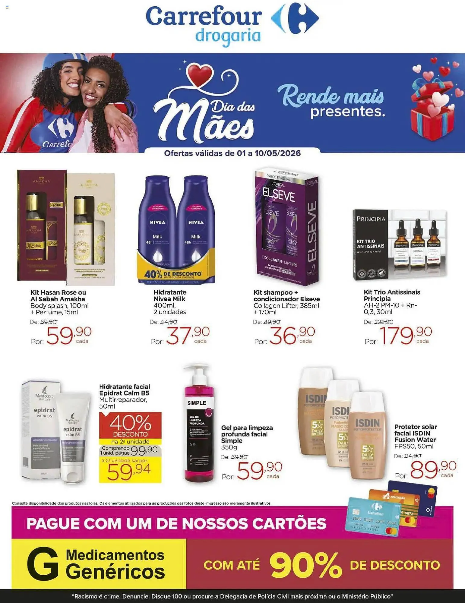 Encarte de Folheto Carrefour 1 de maio até 11 de maio 2026 - Pagina 1