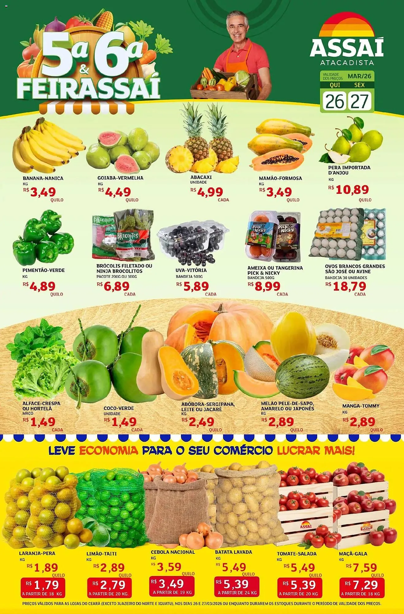 Encarte de Encarte Assaí Atacadista 27 de março até 27 de março 2026 - Pagina 1