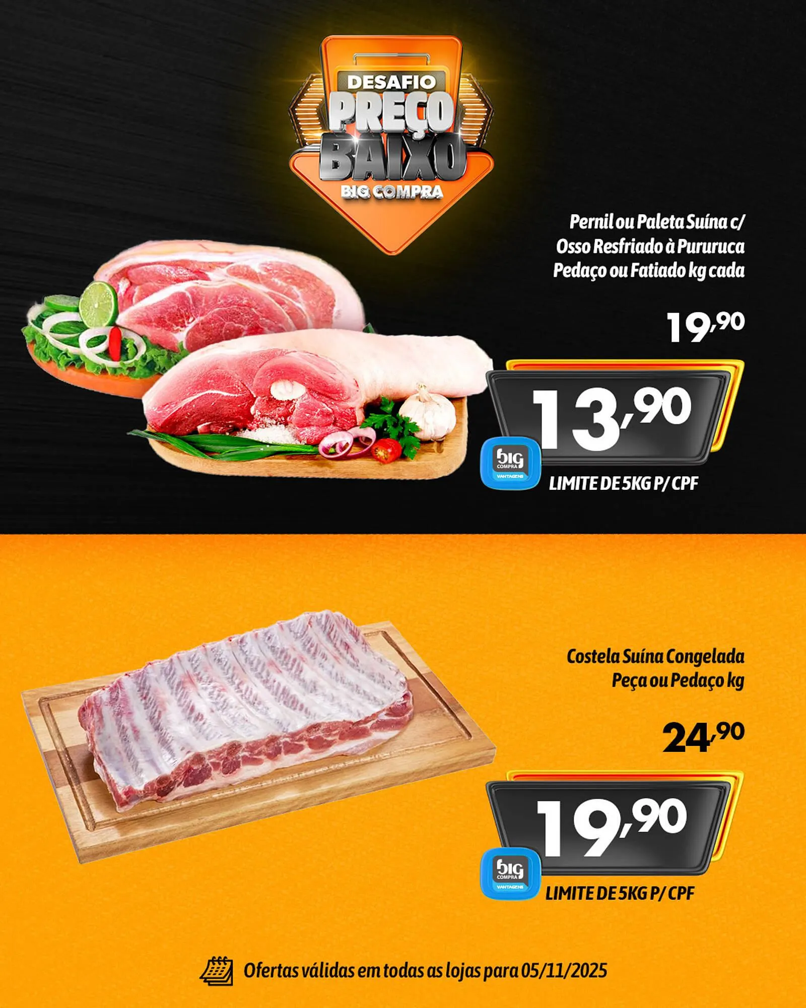 Encarte de Catálogo Supermercados Big Compra 5 de novembro até 5 de novembro 2025 - Pagina 2