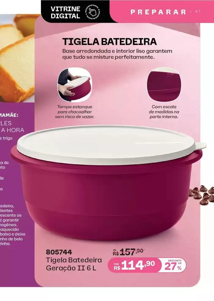 Encarte de Catálogo Tupperware 26 de março até 31 de março 2025 - Pagina 66