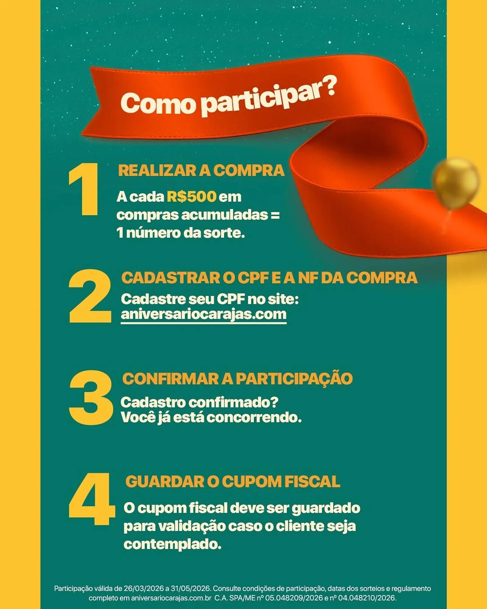 Encarte de Catálogo Carajás 26 de março até 31 de março 2026 - Pagina 2