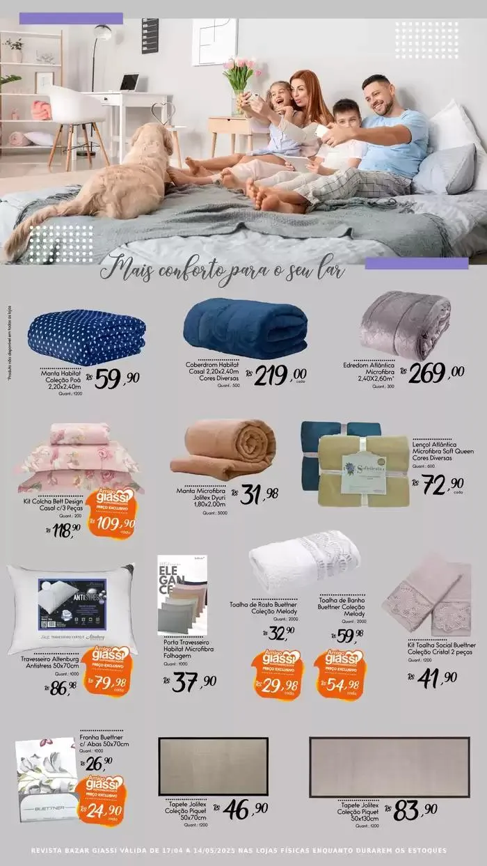 Encarte de Bazar Giassi 17 de abril até 14 de maio 2025 - Pagina 5