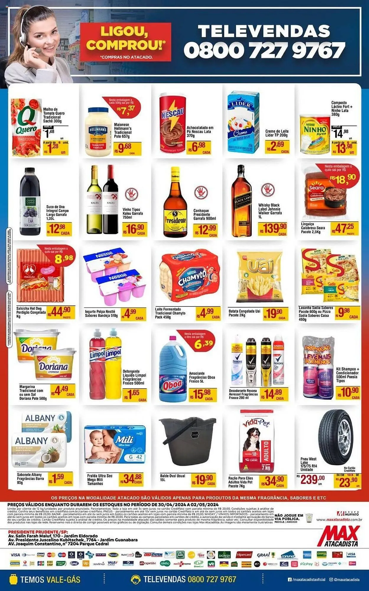 Encarte de Catálogo Max Atacadista 30 de abril até 2 de maio 2024 - Pagina 2