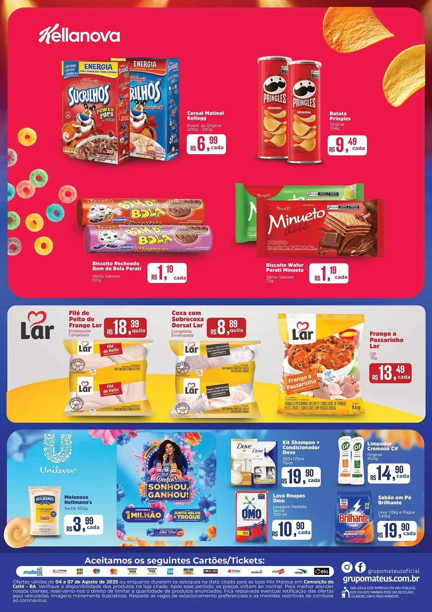 Encarte de Catálogo Supermercados Mateus 4 de agosto até 7 de agosto 2025 - Pagina 4