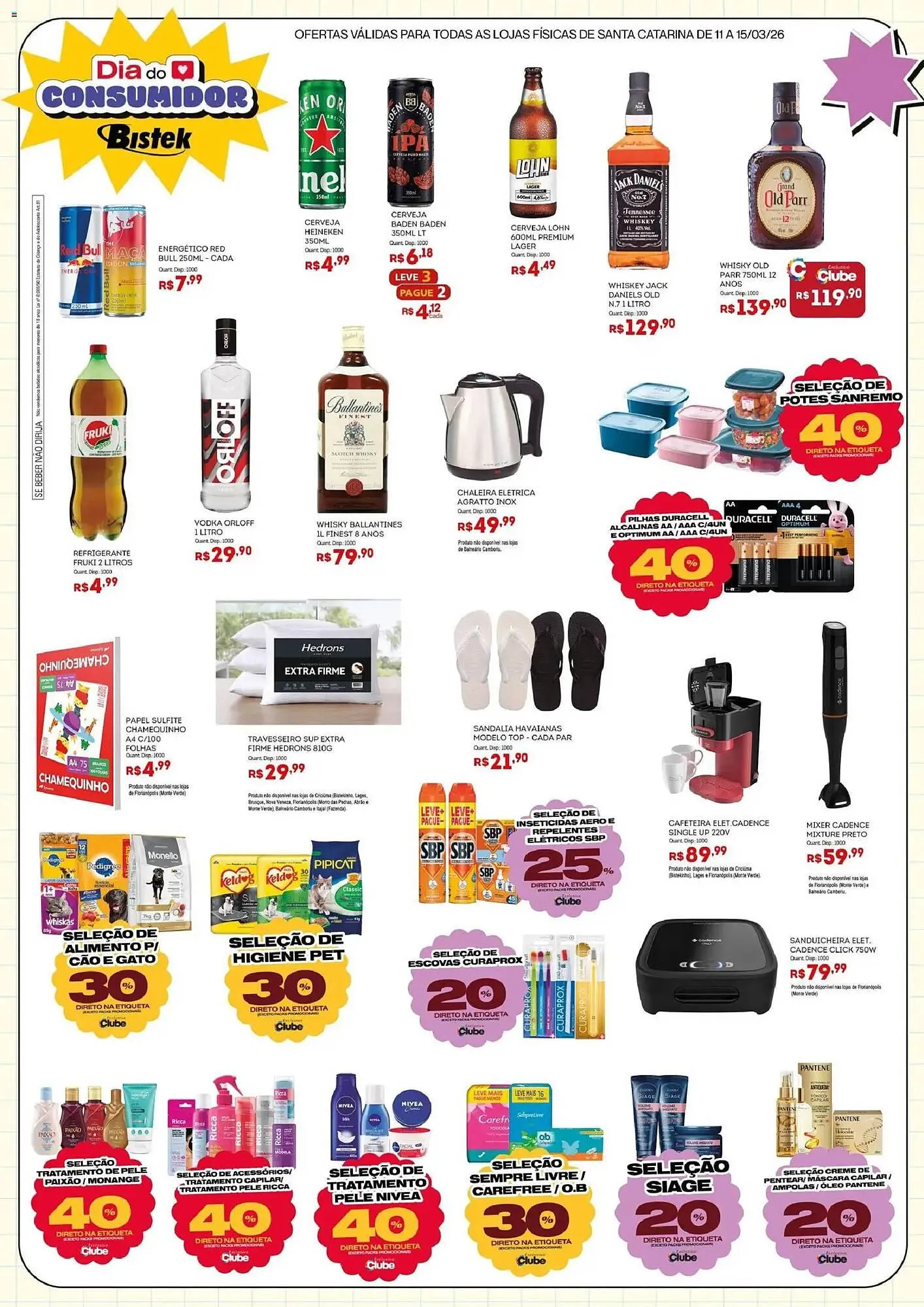 Encarte de Encarte Bistek Supermercados 11 de março até 15 de março 2026 - Pagina 2
