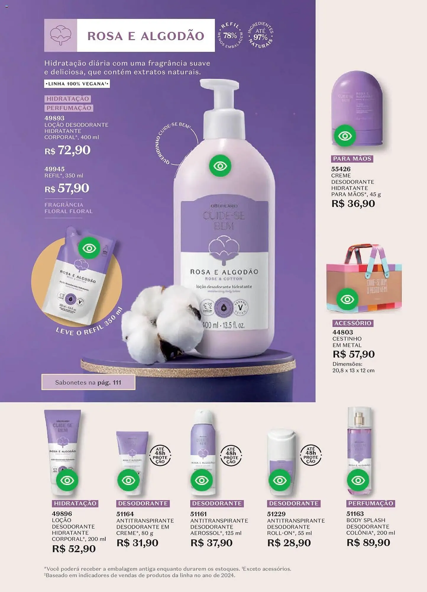 Encarte de Catálogo O Boticário 1 de dezembro até 26 de dezembro 2025 - Pagina 116