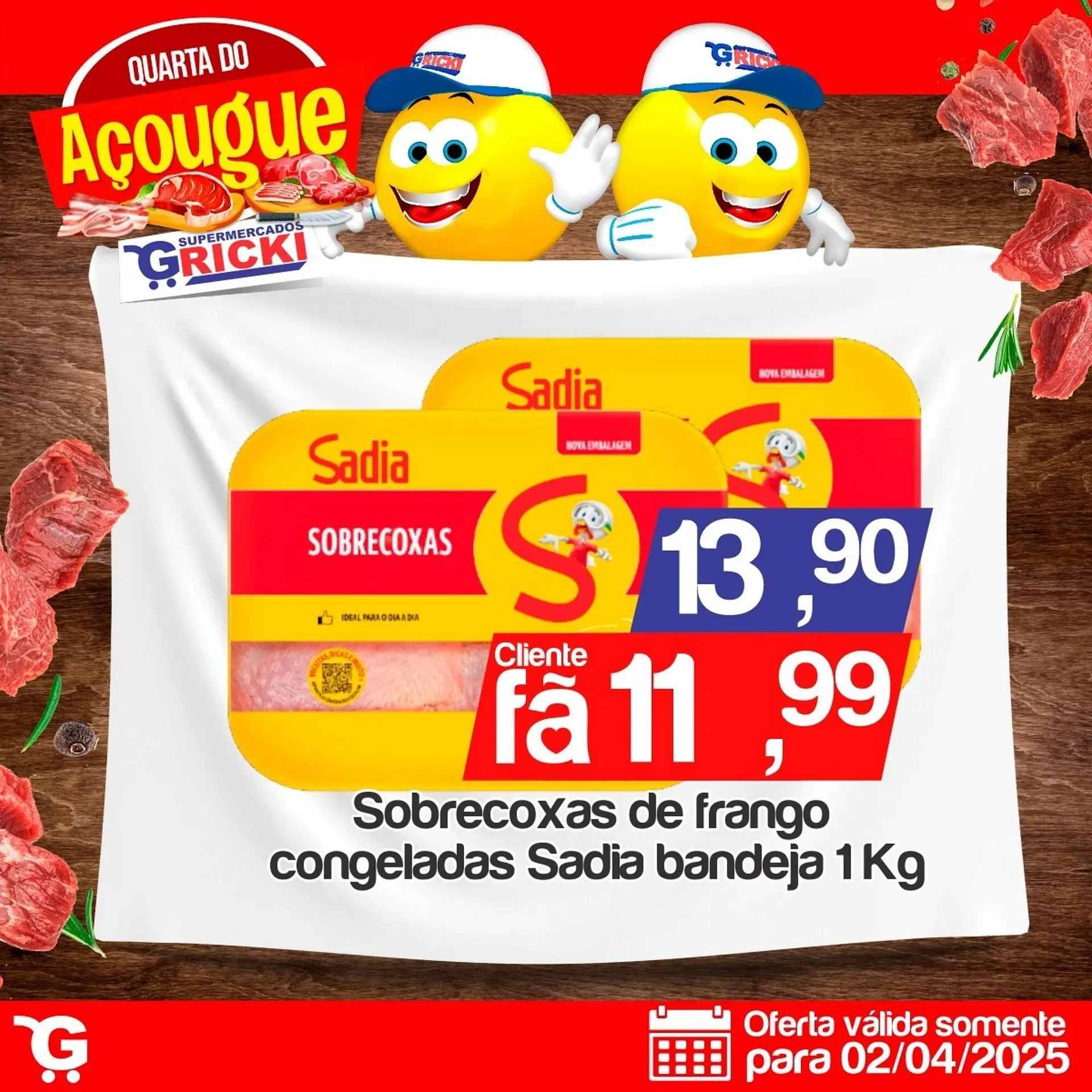 Encarte de Catálogo Supermercados Gricki 2 de abril até 2 de abril 2025 - Pagina 4