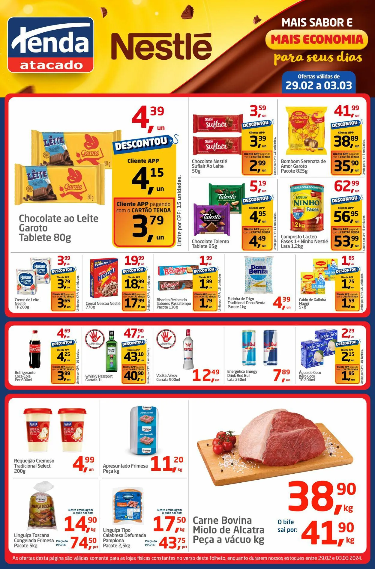 Encarte de Tenda Atacado - Ribeirão Preto 29 de fevereiro até 3 de março 2024 - Pagina 2