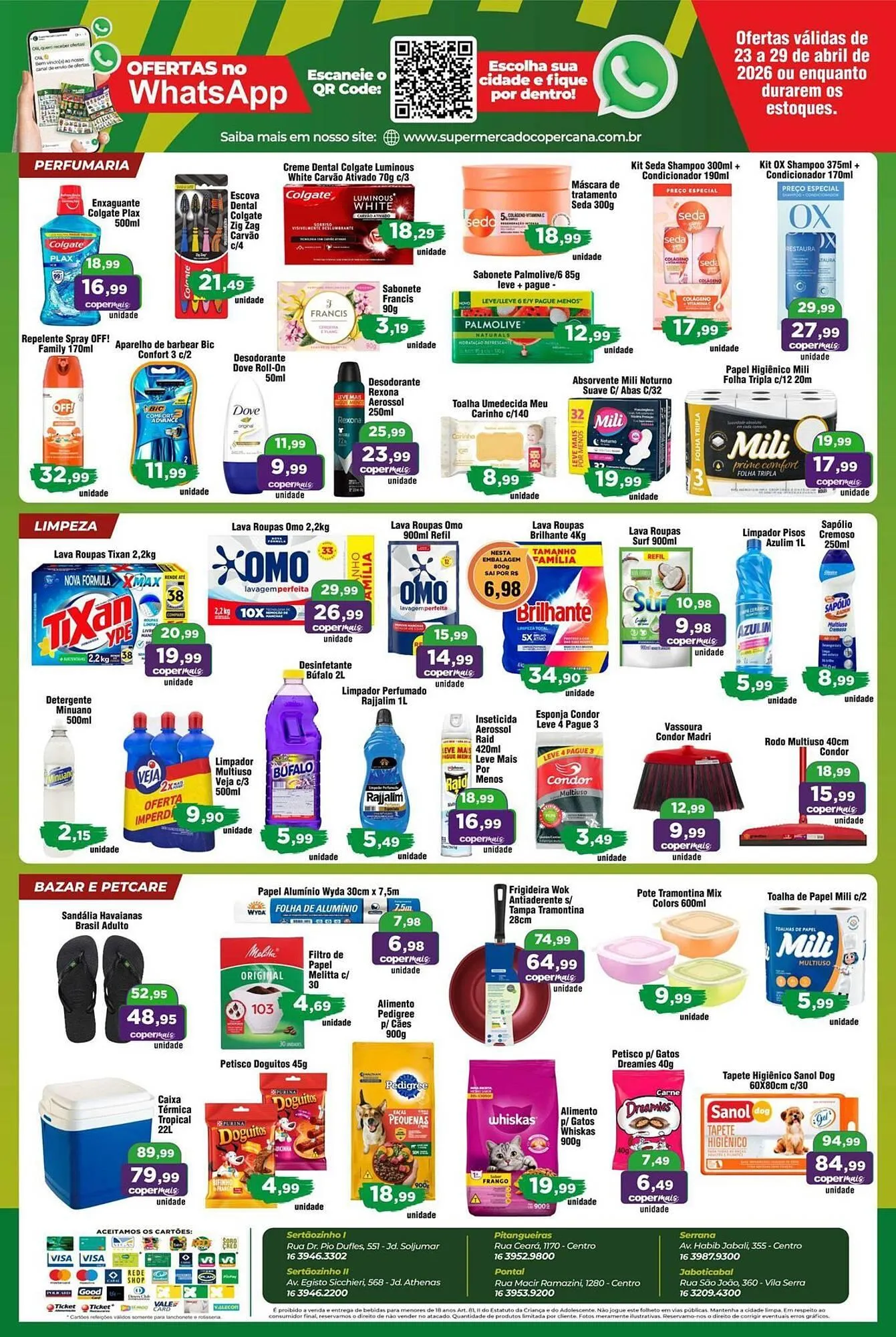 Encarte de Tabloide Copercana 23 de abril até 29 de abril 2026 - Pagina 4