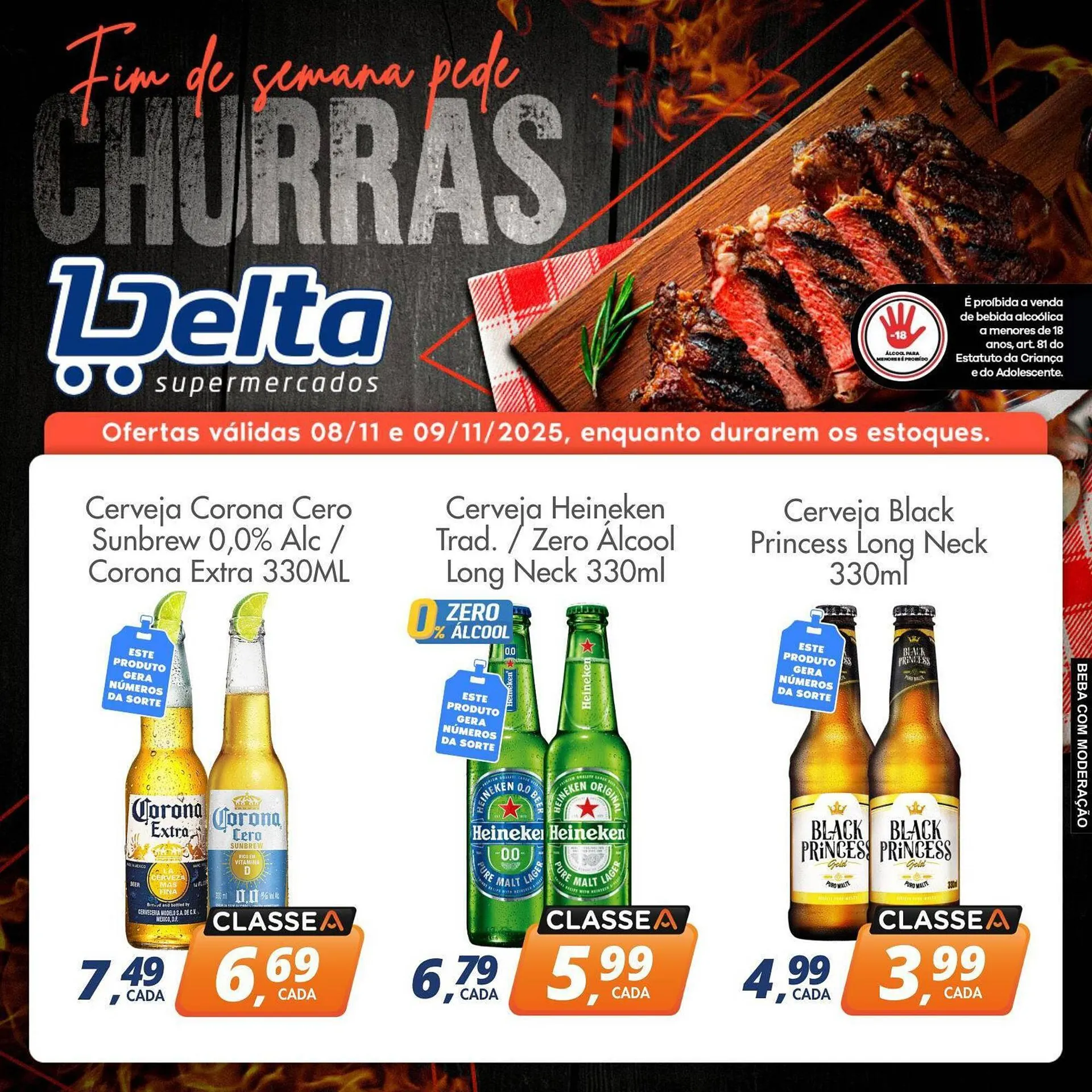 Encarte de Catálogo Delta Supermercados 8 de novembro até 9 de novembro 2025 - Pagina 3