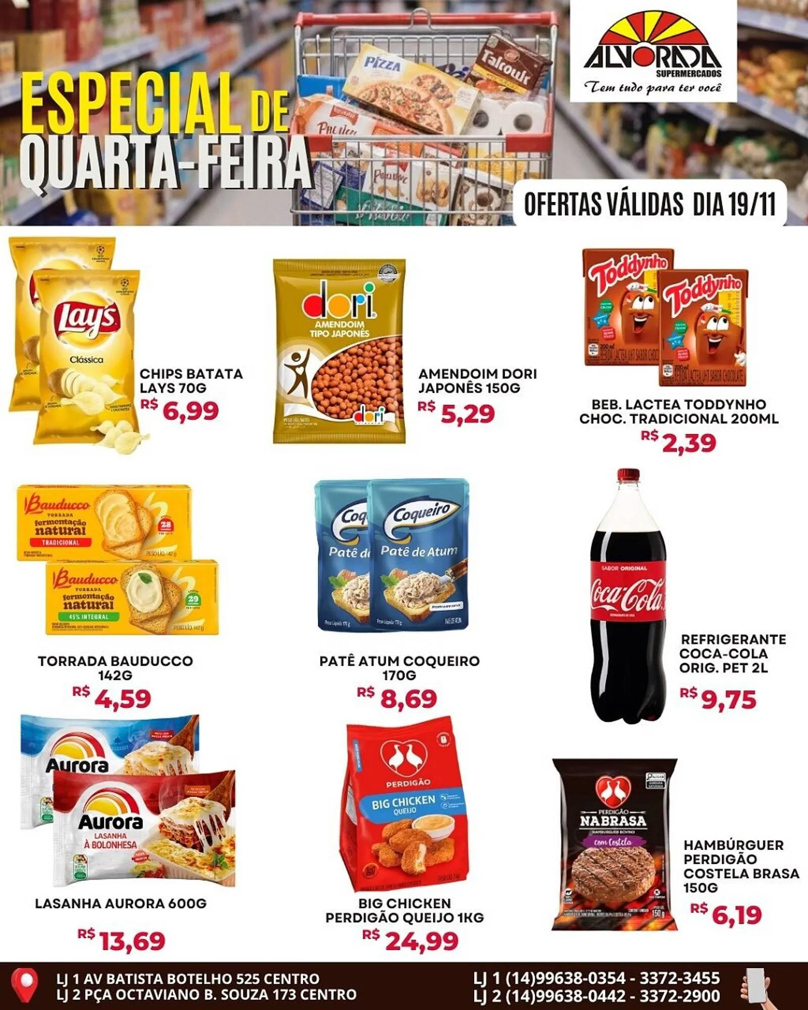Encarte de Catálogo Alvorada Supermercados 19 de novembro até 19 de novembro 2025 - Pagina 1