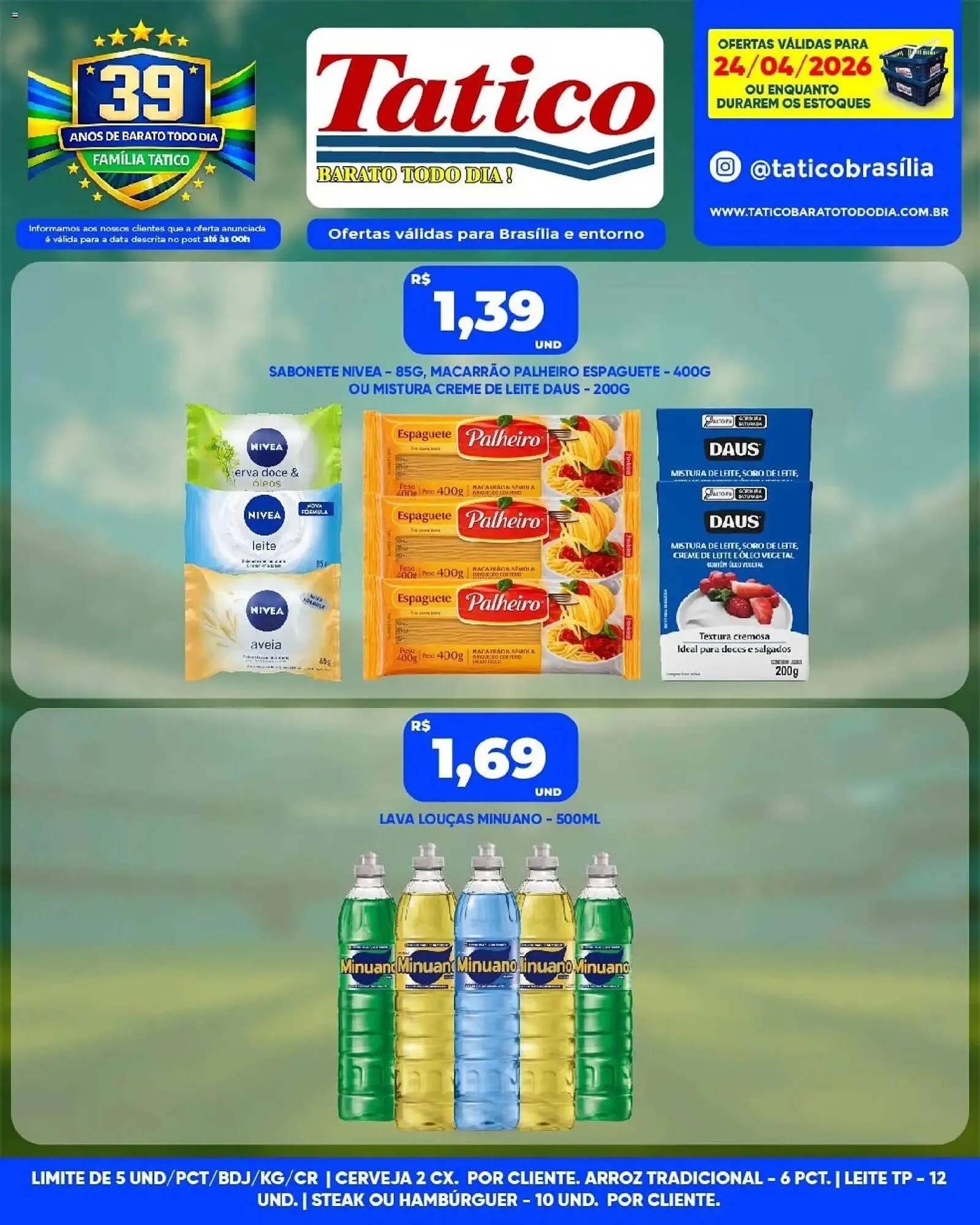 Encarte de Tabloide Tatico 24 de abril até 24 de abril 2026 - Pagina 2