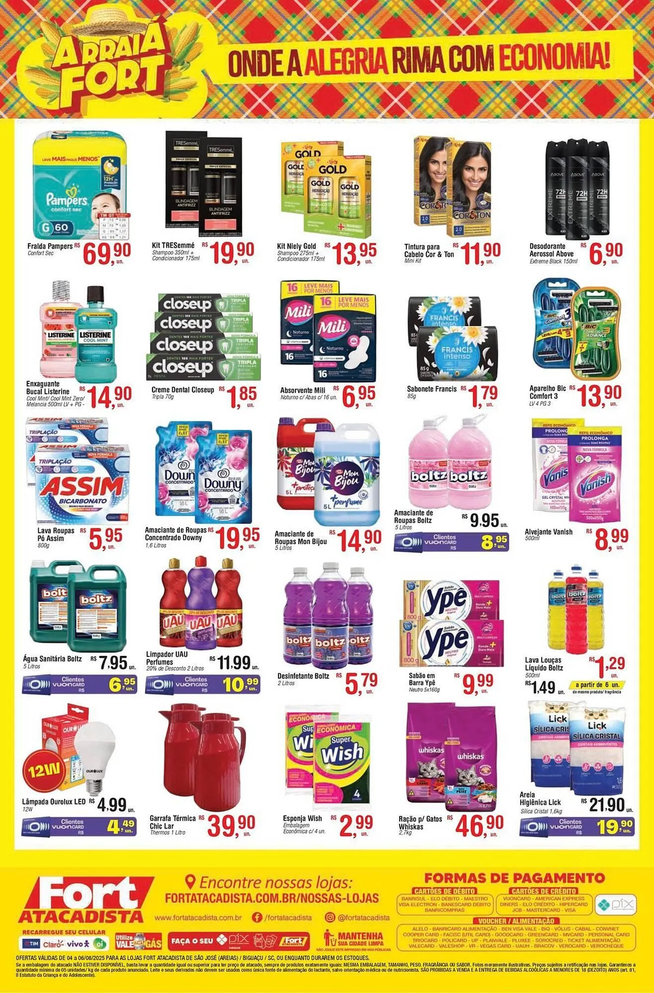 Encarte de Catálogo Fort Atacadista 4 de junho até 6 de junho 2025 - Pagina 4
