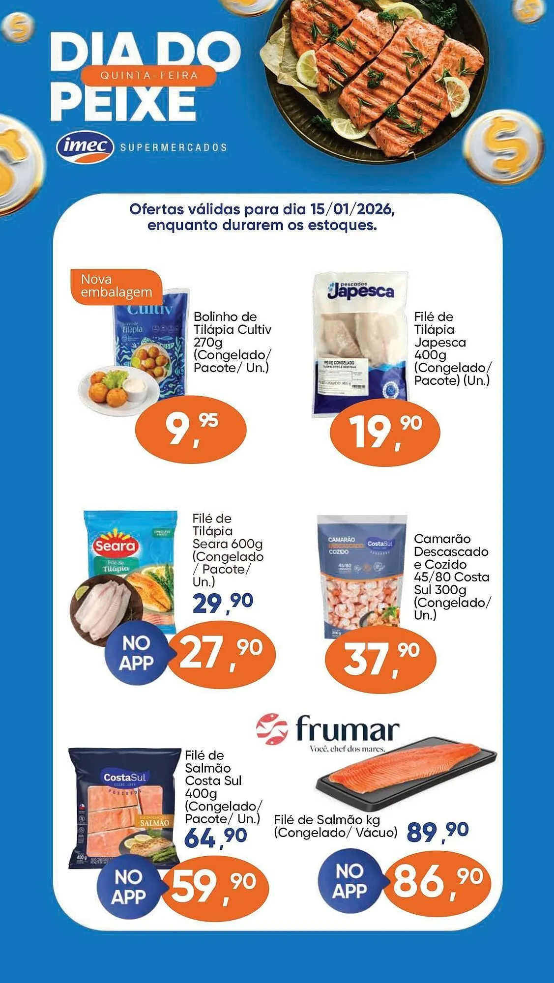 Encarte de Catálogo Imec Supermercados 15 de janeiro até 15 de janeiro 2026 - Pagina 1