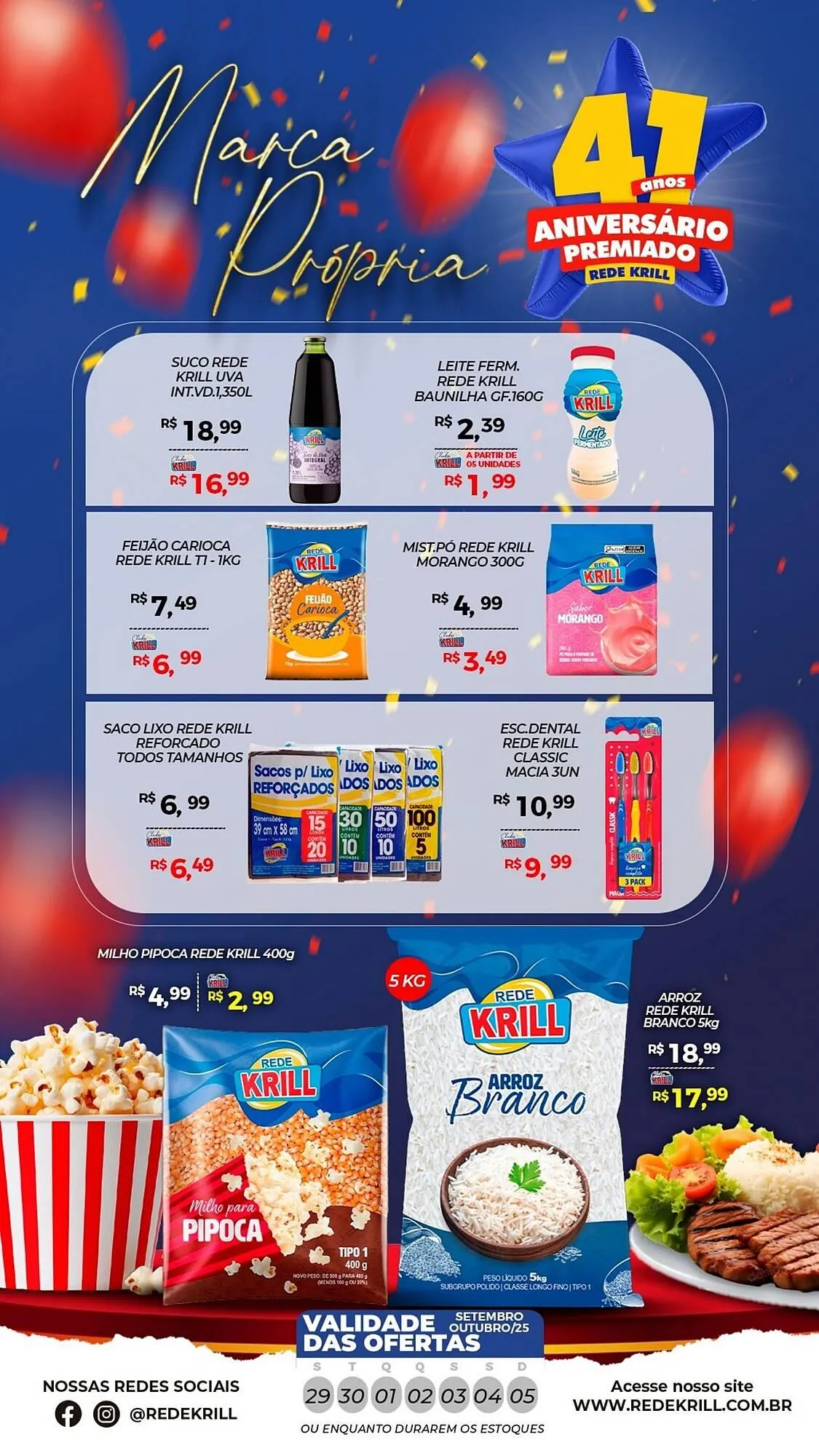 Encarte de Folheto Rede Krill 29 de setembro até 5 de outubro 2025 - Pagina 2